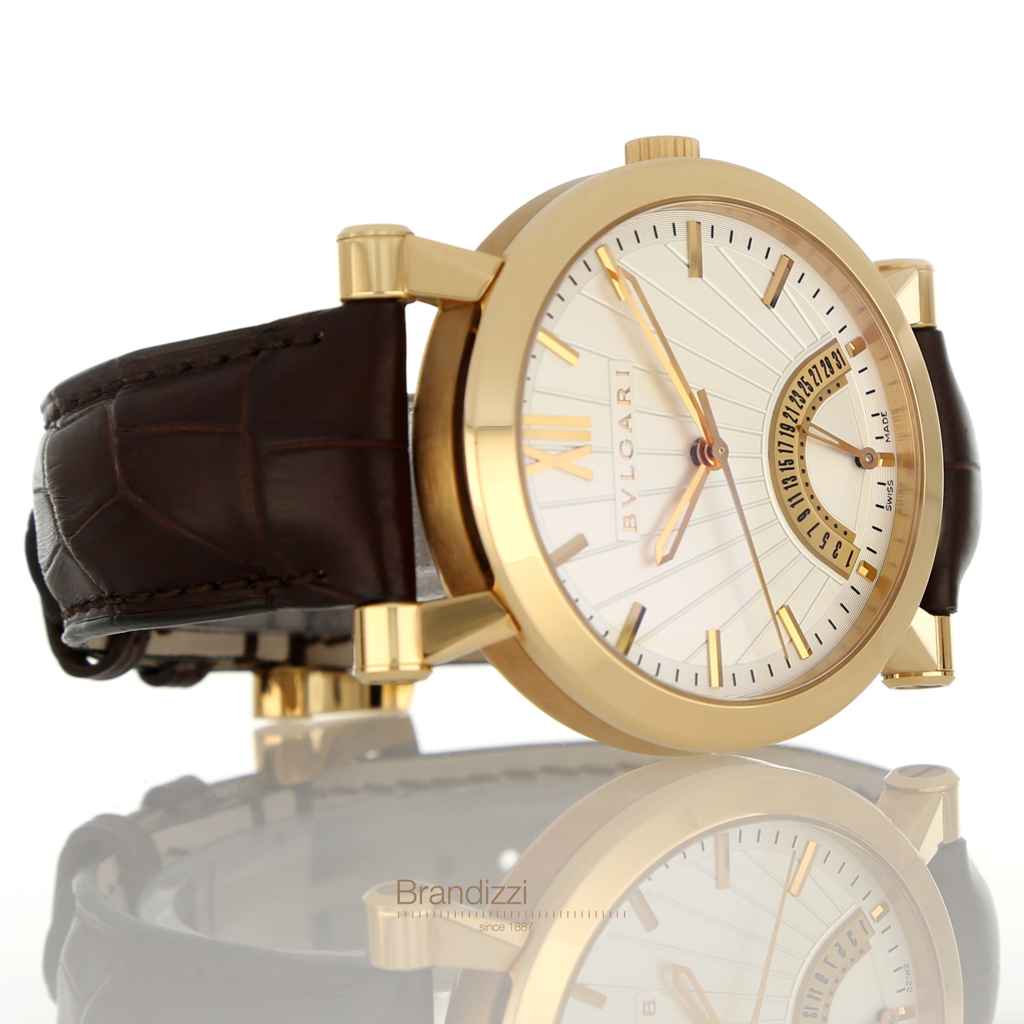 Bulgari Sotirio Ref. SBP42WGLDR - SB P 42 G DR Like New