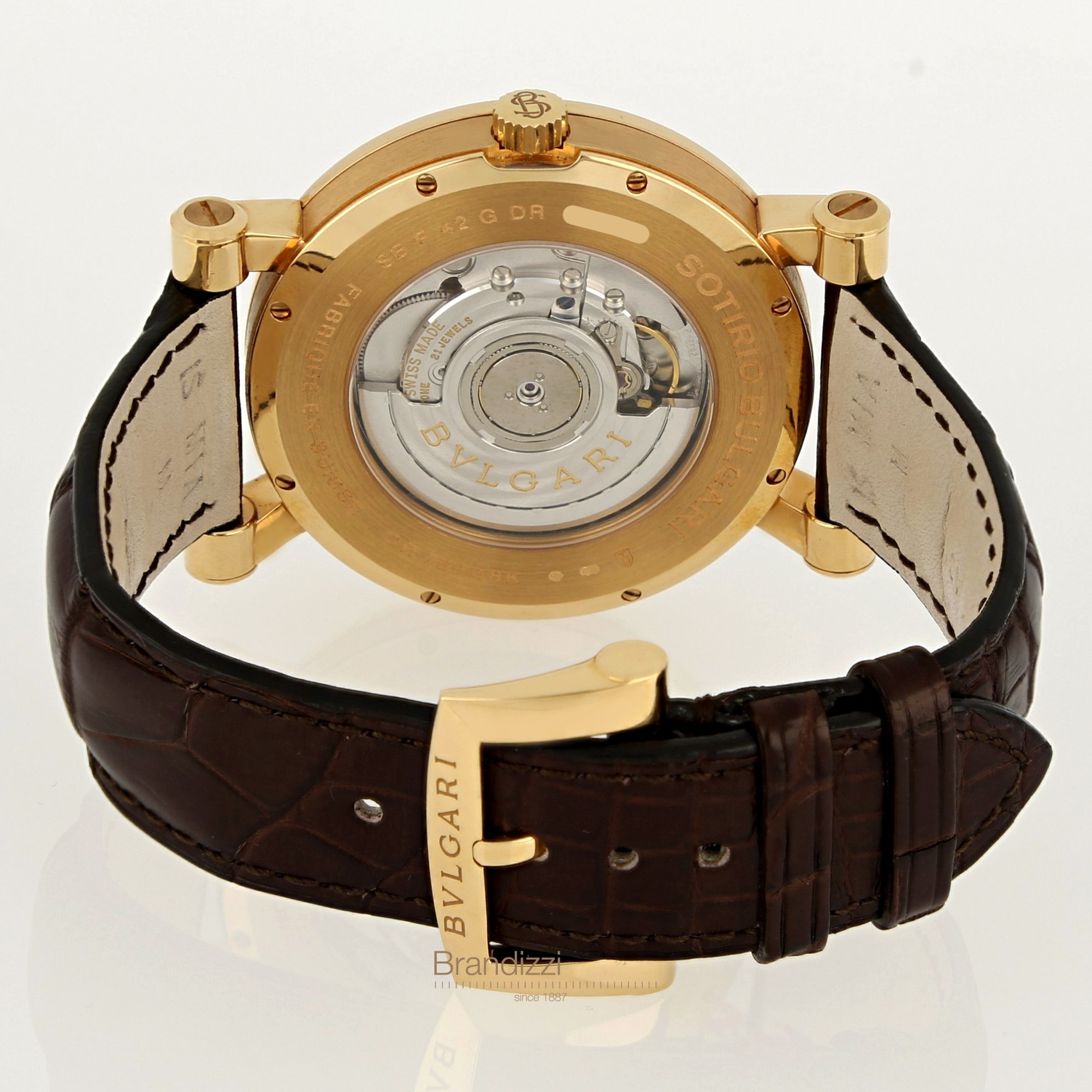 Bulgari Sotirio Ref. SBP42WGLDR - SB P 42 G DR Like New