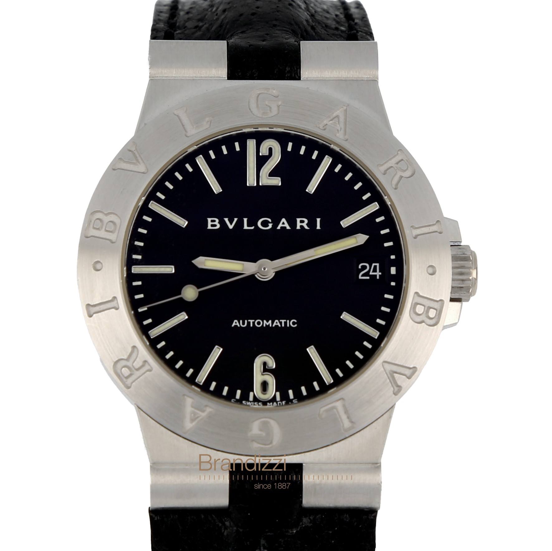 Bulgari Diagono Ref. LCVW35WGLD Like New