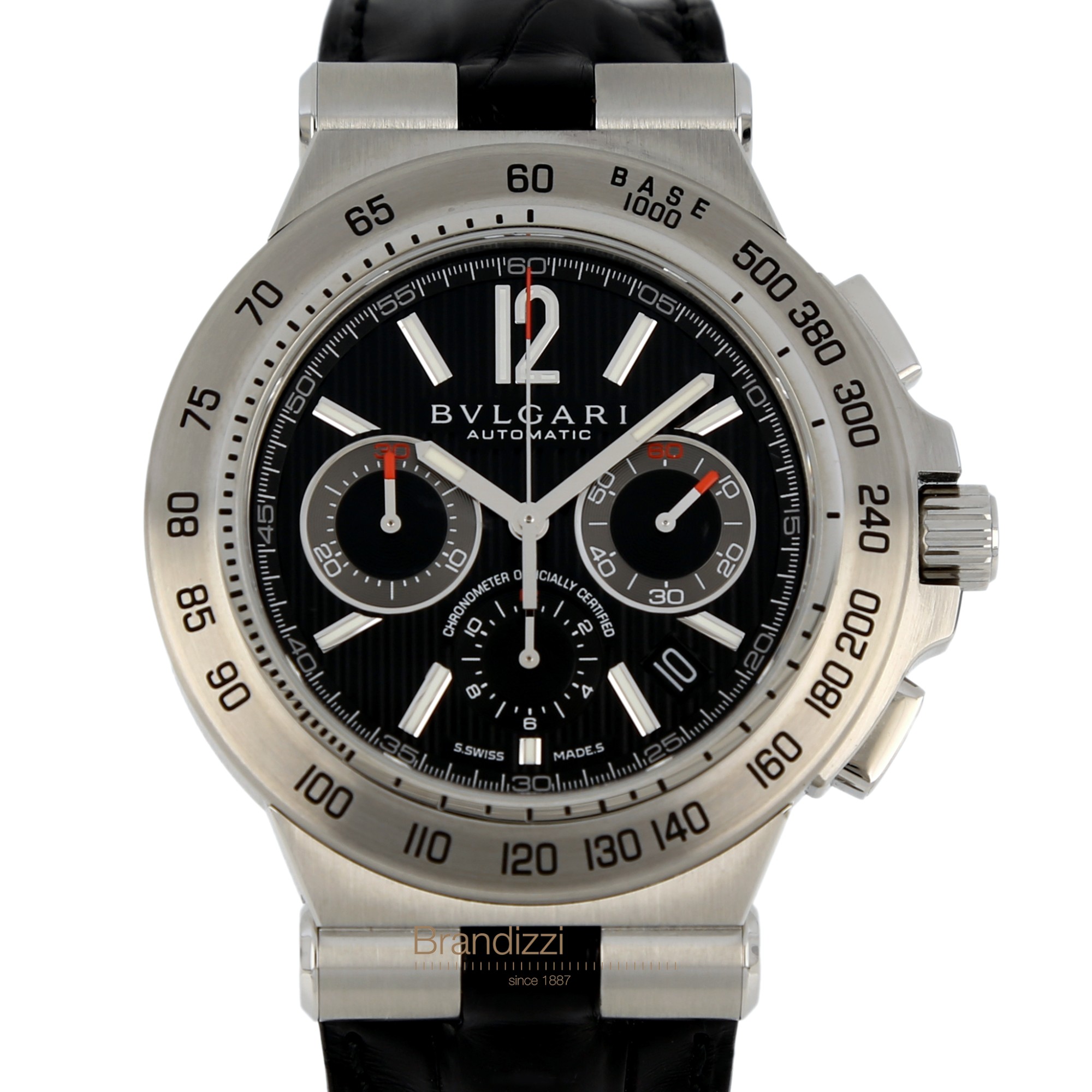 Bulgari Diagono Ref. DP 42 S CH Like New