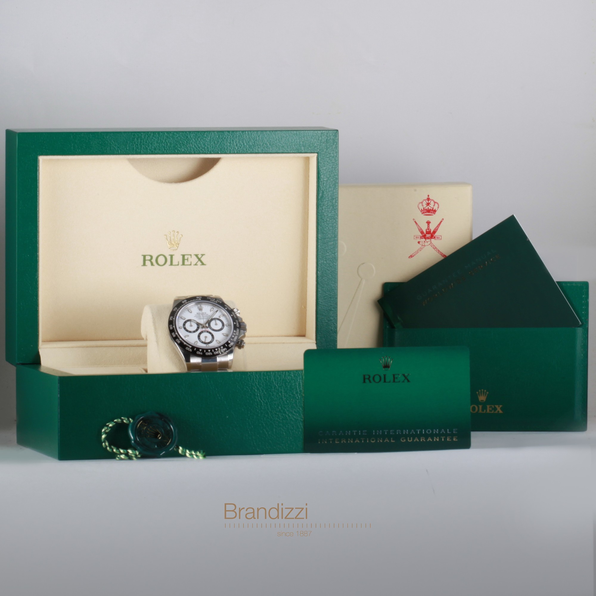 Rolex Daytona Ref. 116500LN - NOS Stickers - Sultanate Of Oman