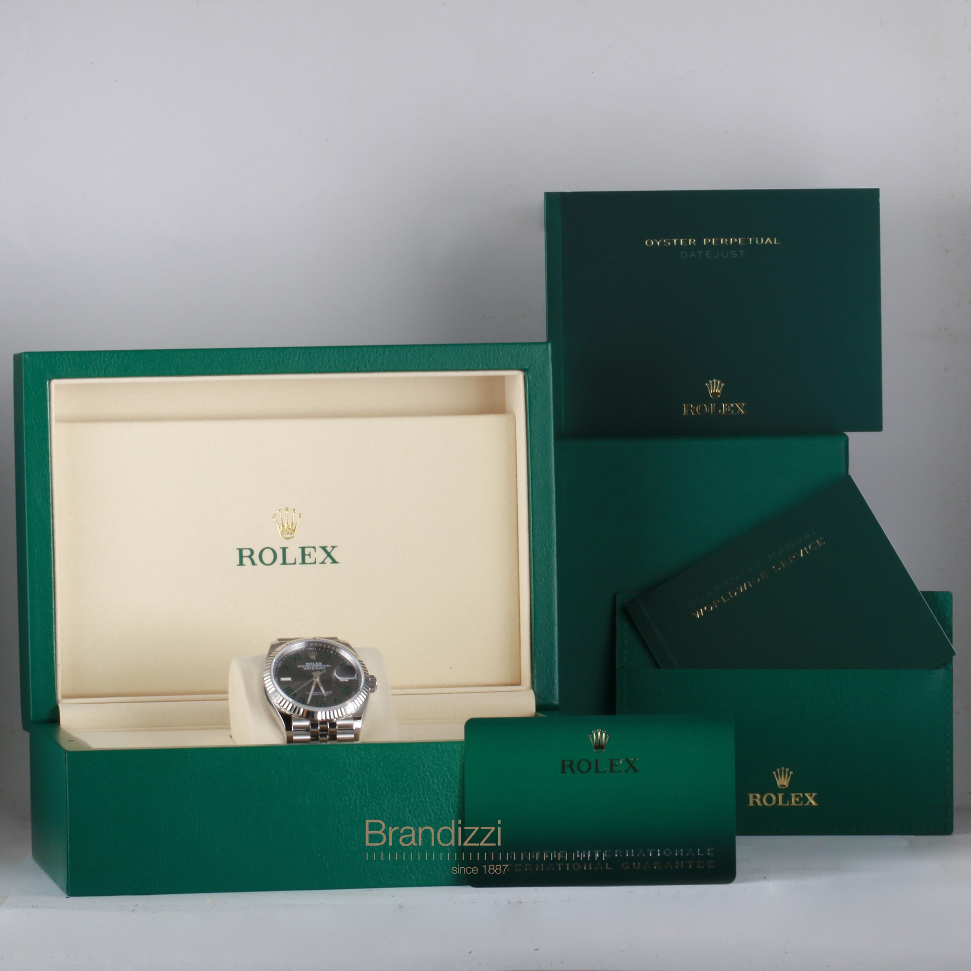 Rolex Date Just Ref. 126234 Wimbledon
