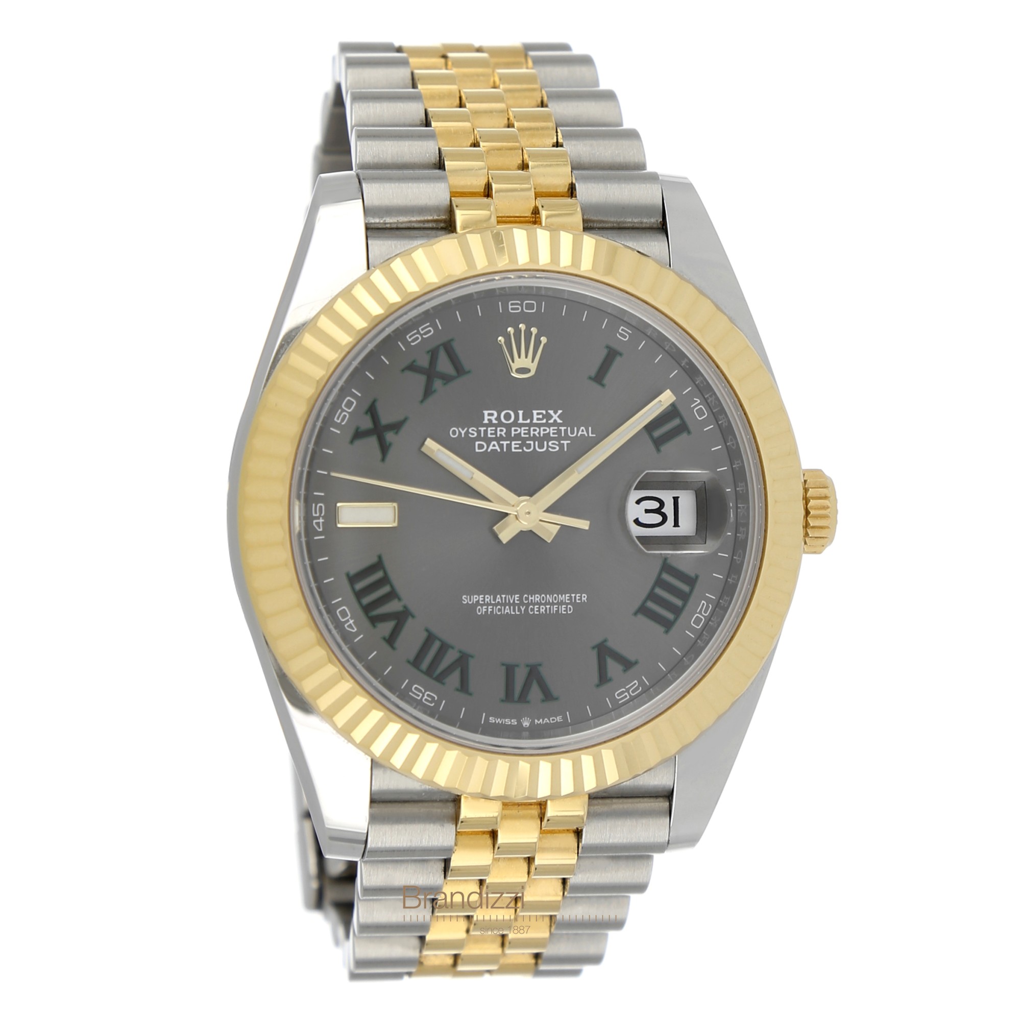 Rolex Date Just Ref. 126333 Wimbledon  - Like New