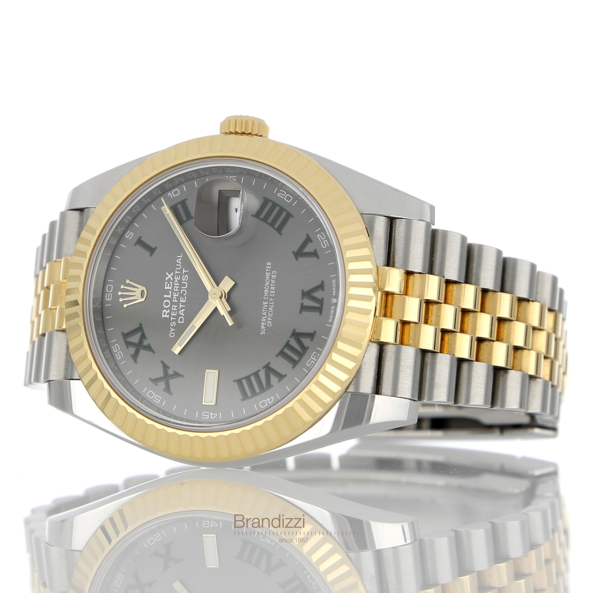 Rolex Date Just Ref. 126333 Wimbledon  - Like New