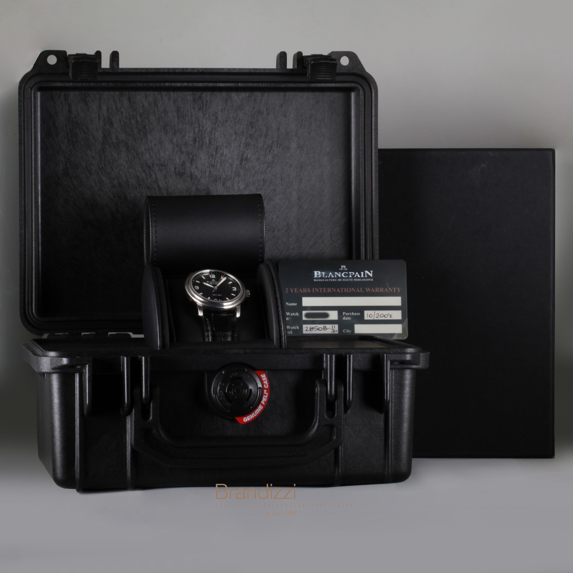 Blancpain Leman Aqua Lung Ref. 2850B-1130A-64B