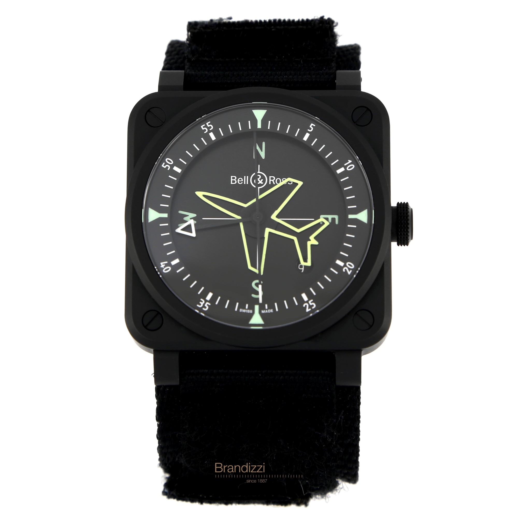 Bell & Ross Aviation Type Ref. BR03 3100751 Like New