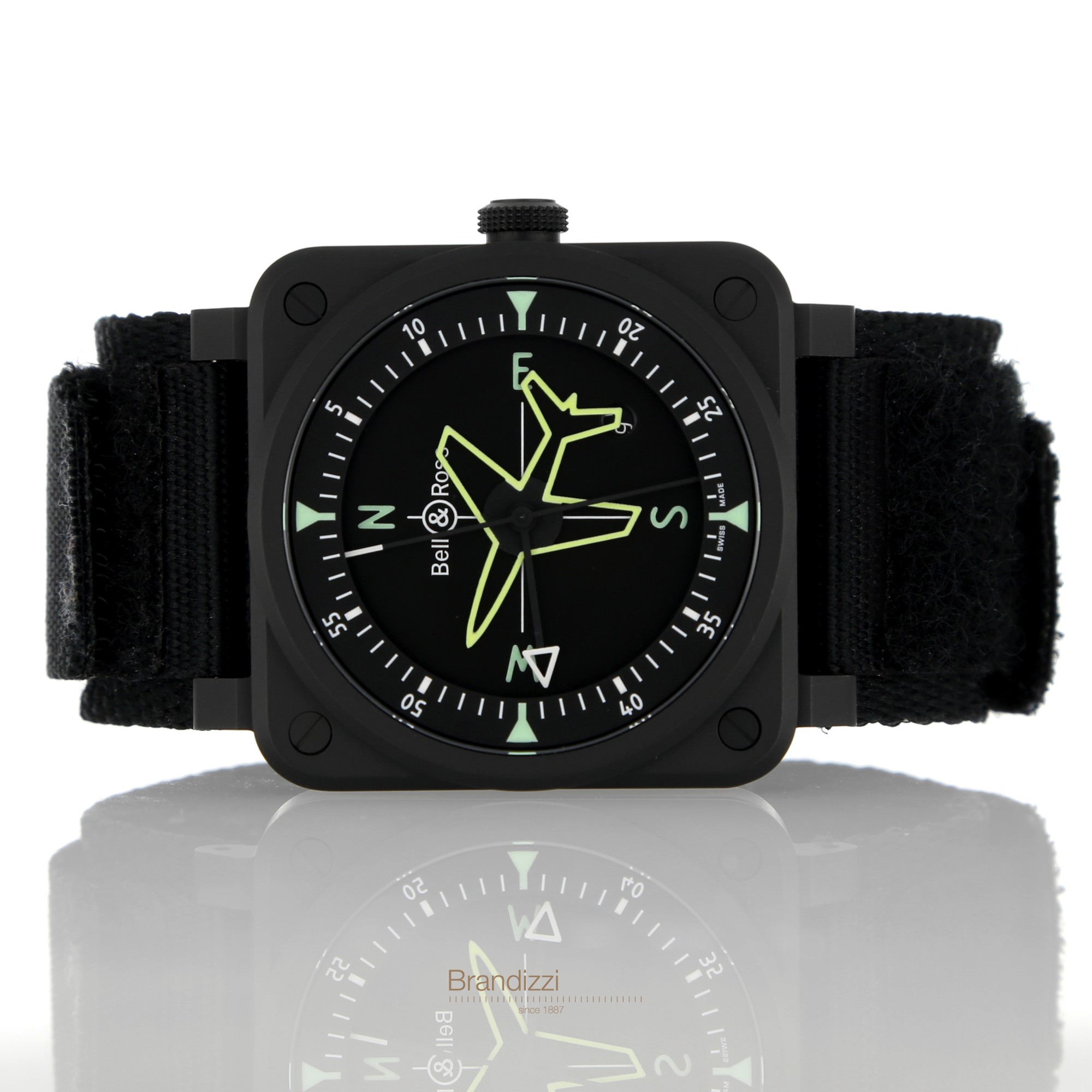 Bell & Ross Aviation Type Ref. BR03 3100751 Like New