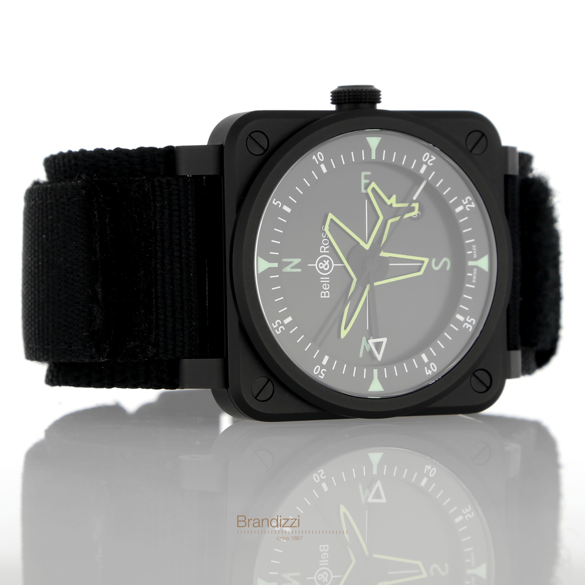 Bell & Ross Aviation Type Ref. BR03 3100751 Like New