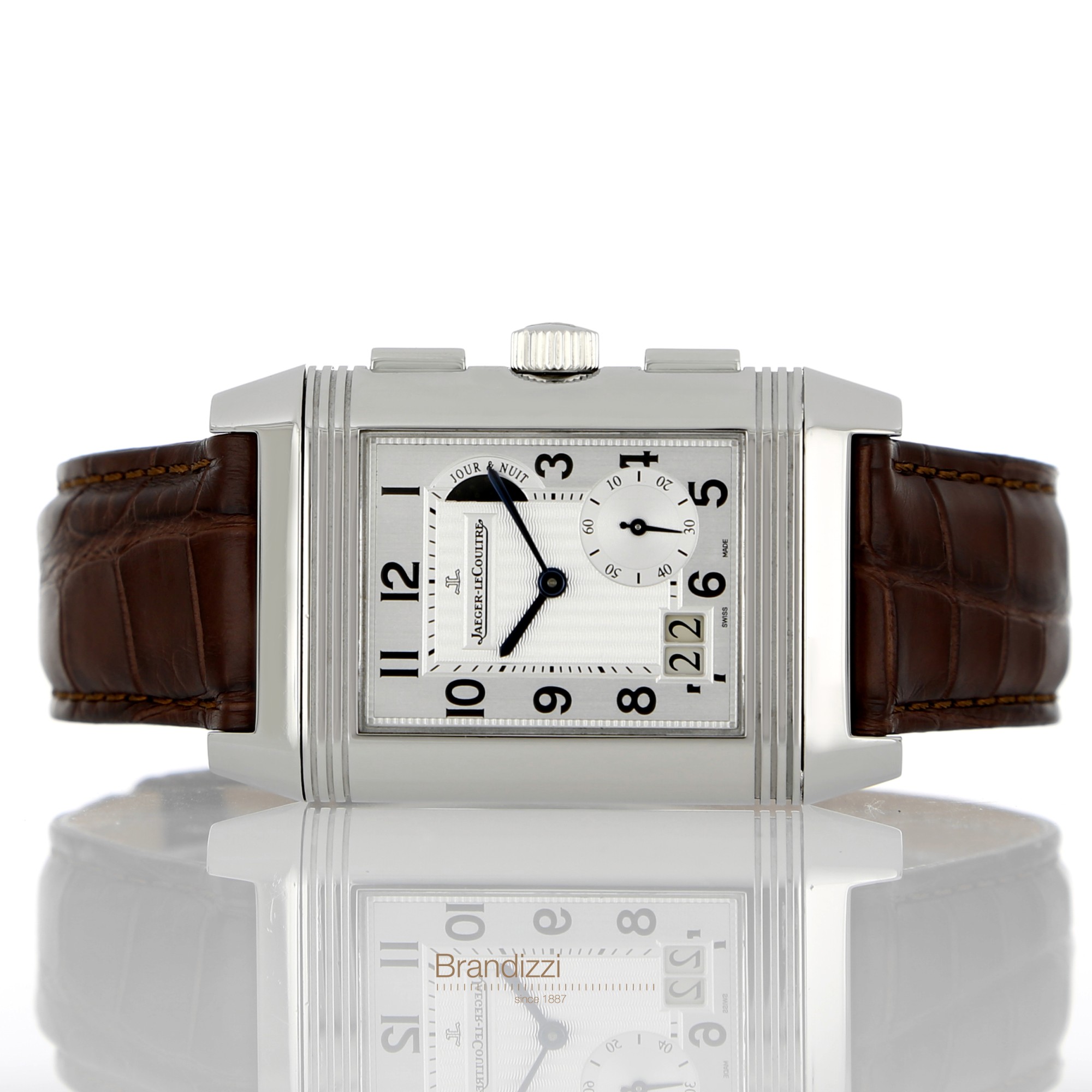 Jaeger Le Coultre Reverso Grande Date GMT 8 Day Ref. 240.8.18 - Q3028420