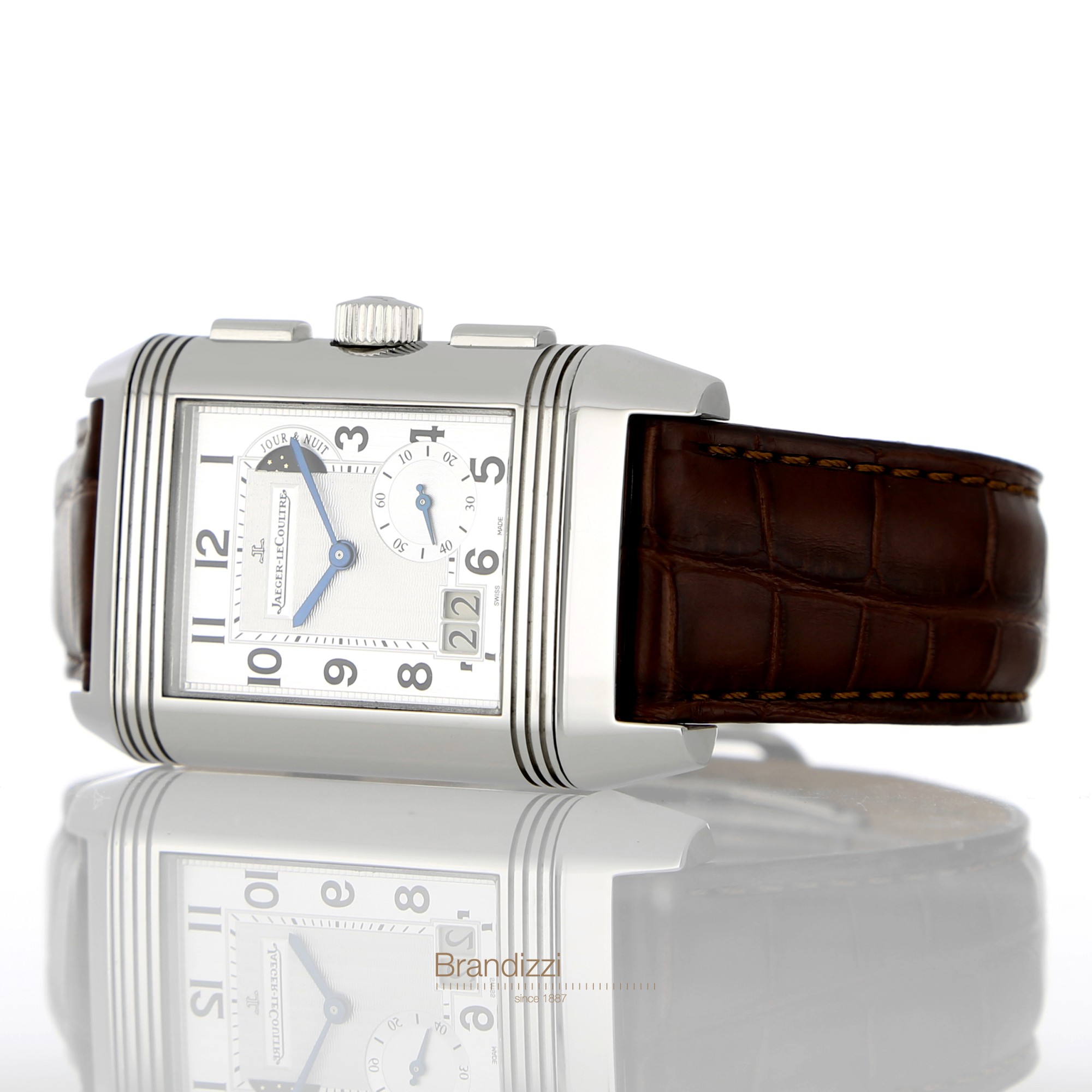 Jaeger Le Coultre Reverso Grande Date GMT 8 Day Ref. 240.8.18 - Q3028420