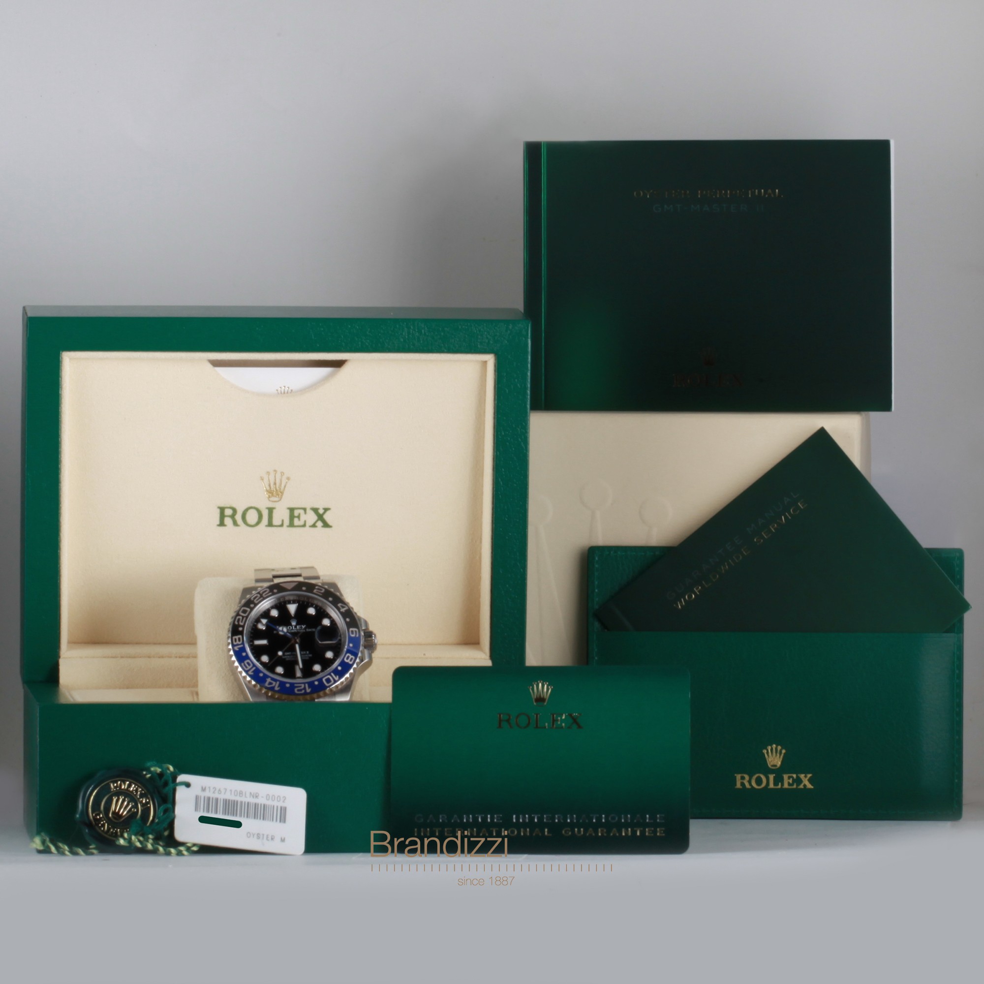Rolex GMT Master II Ref. 126710BLNR