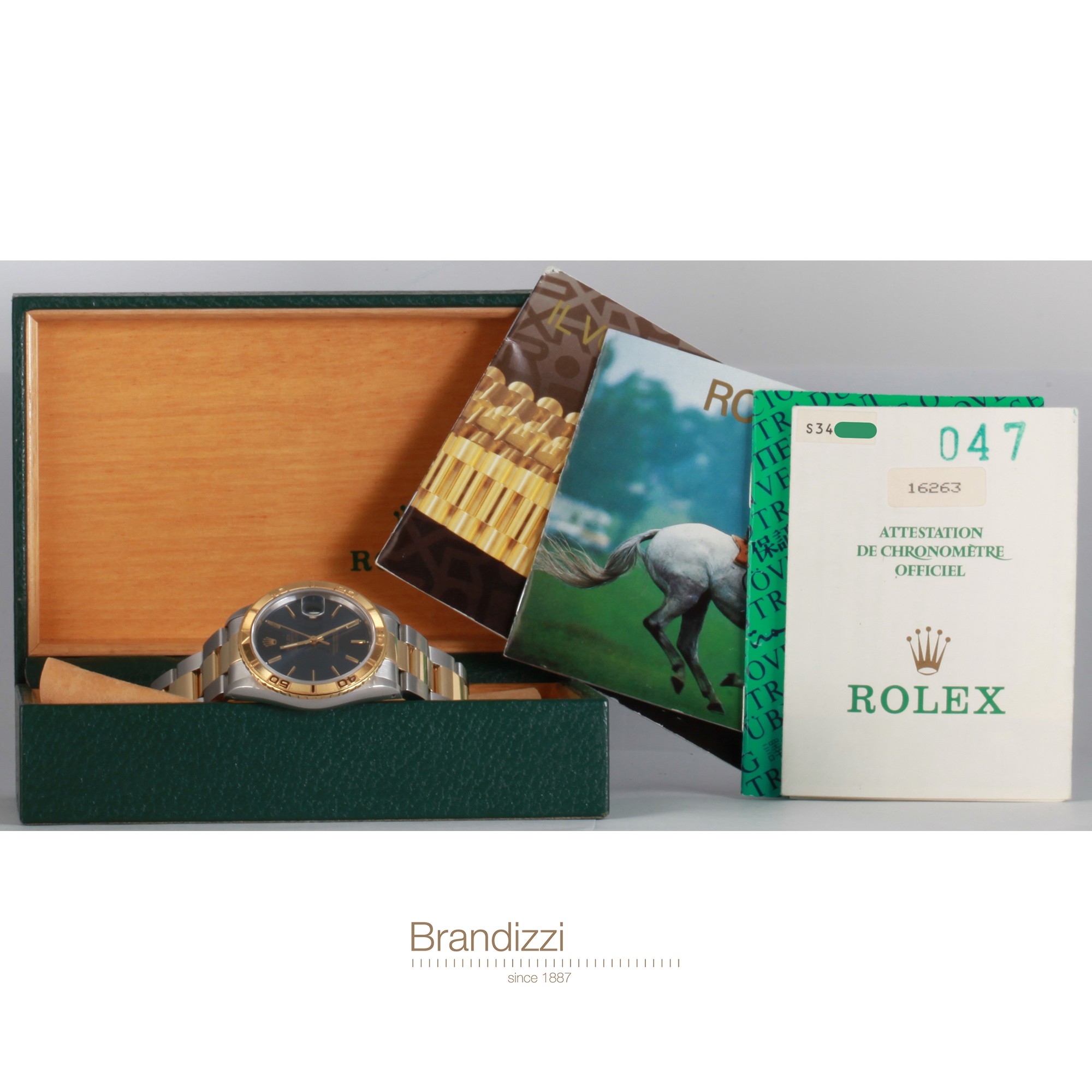 Rolex Date Just Turn-O-Graph Ref. 16263
