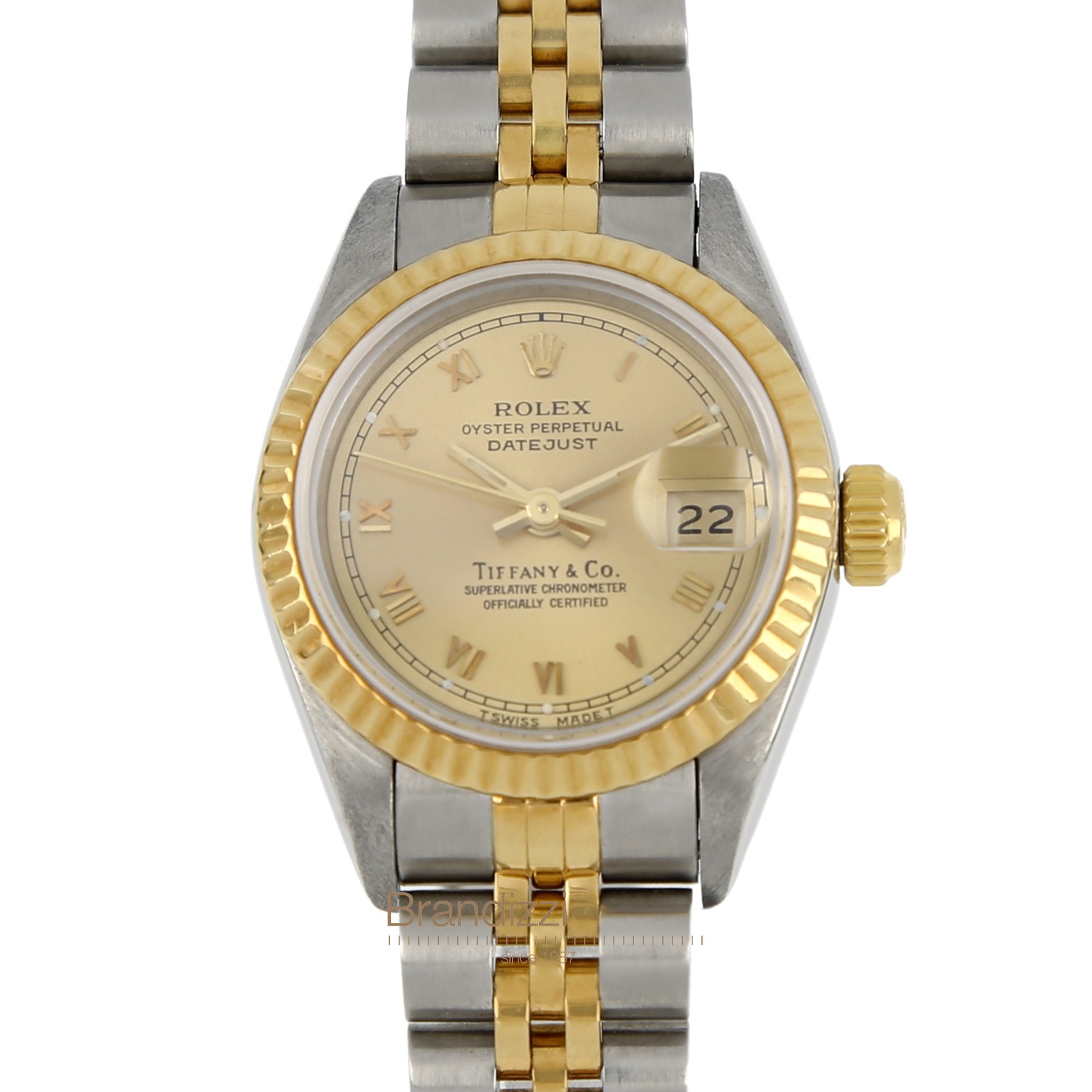 Rolex Date Just Tiffany & Co  Ref. 69173