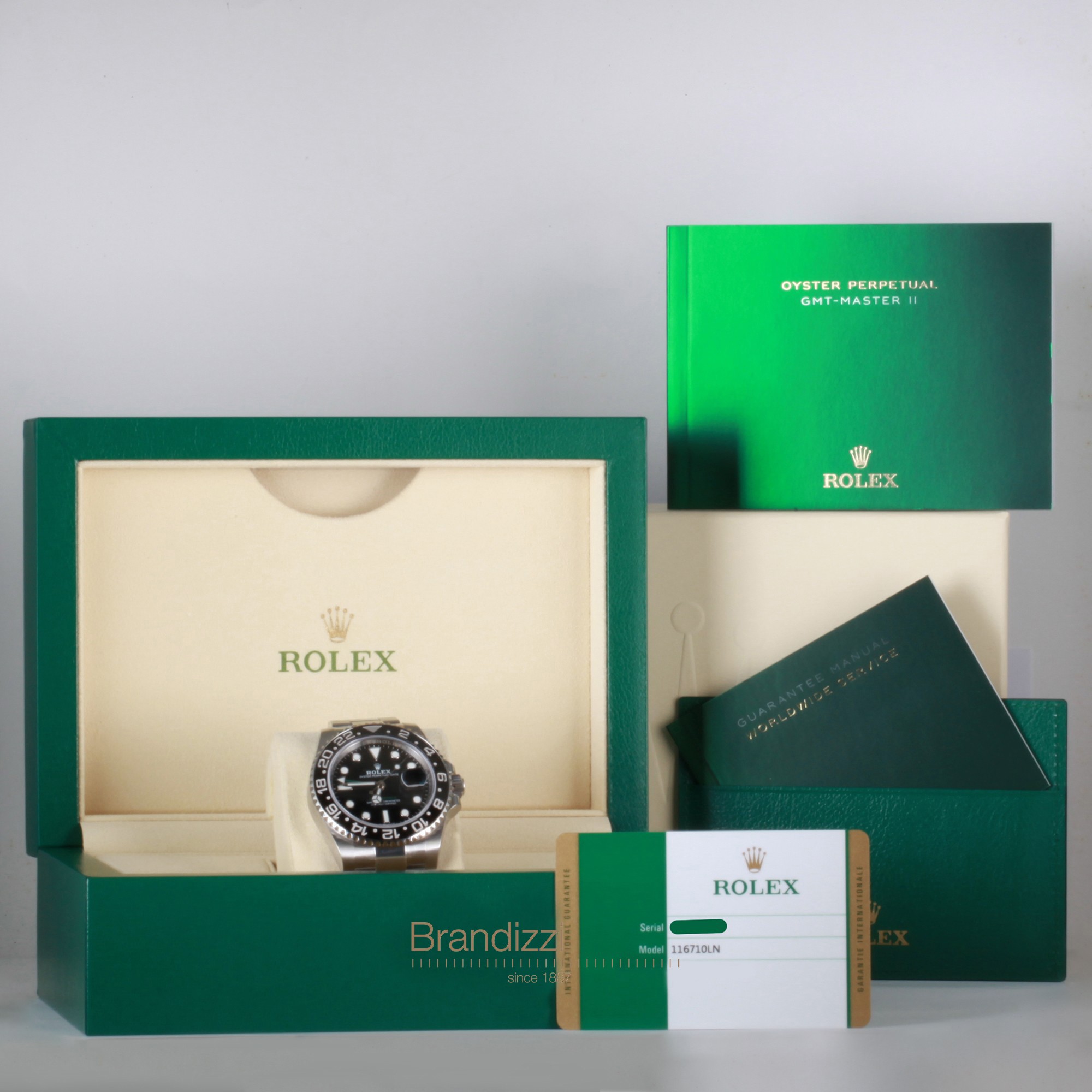 Rolex GMT Master II Ref. 116710LN Chromalight