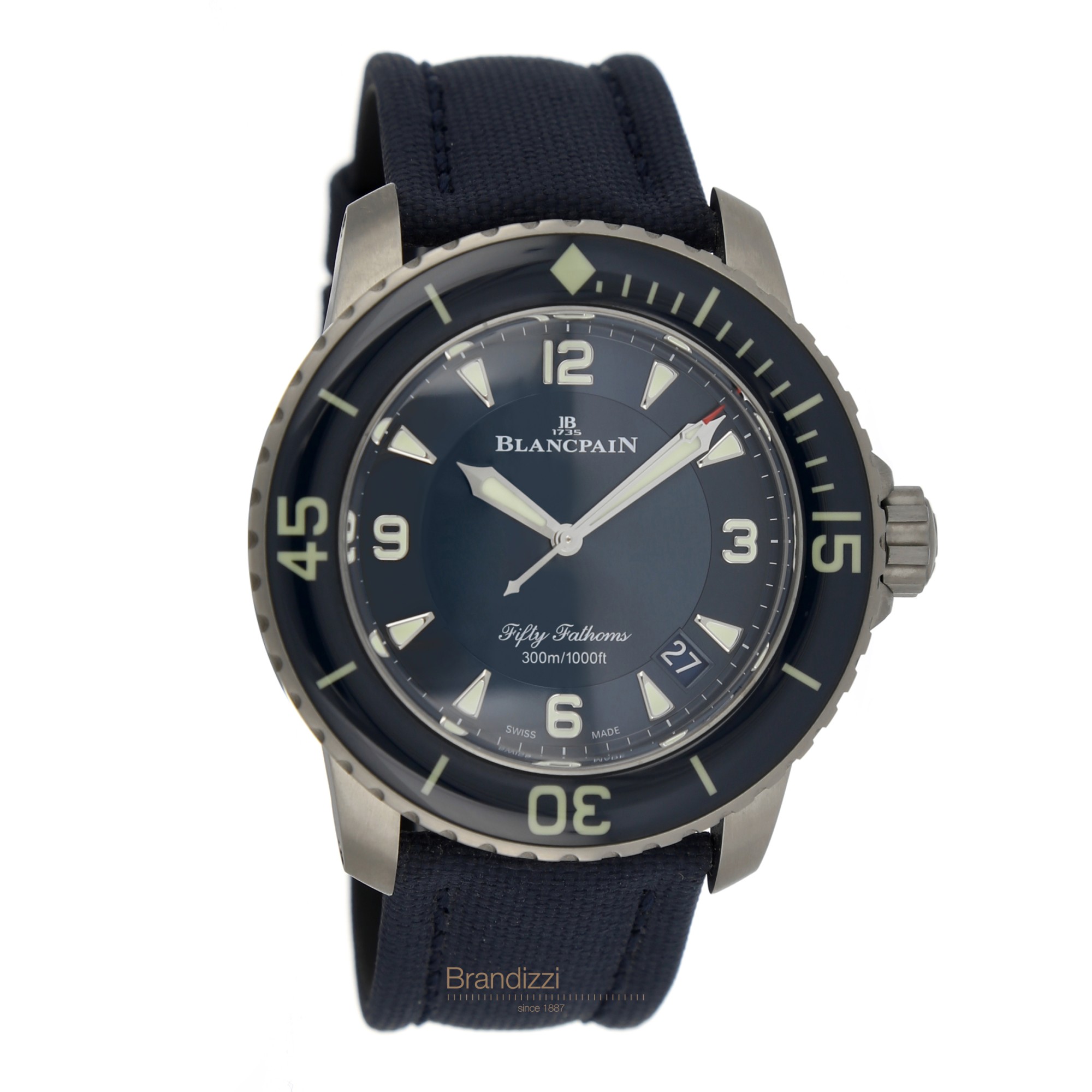 Blancpain Fifty Fathoms Ref. 5015-12B40-52A Like New