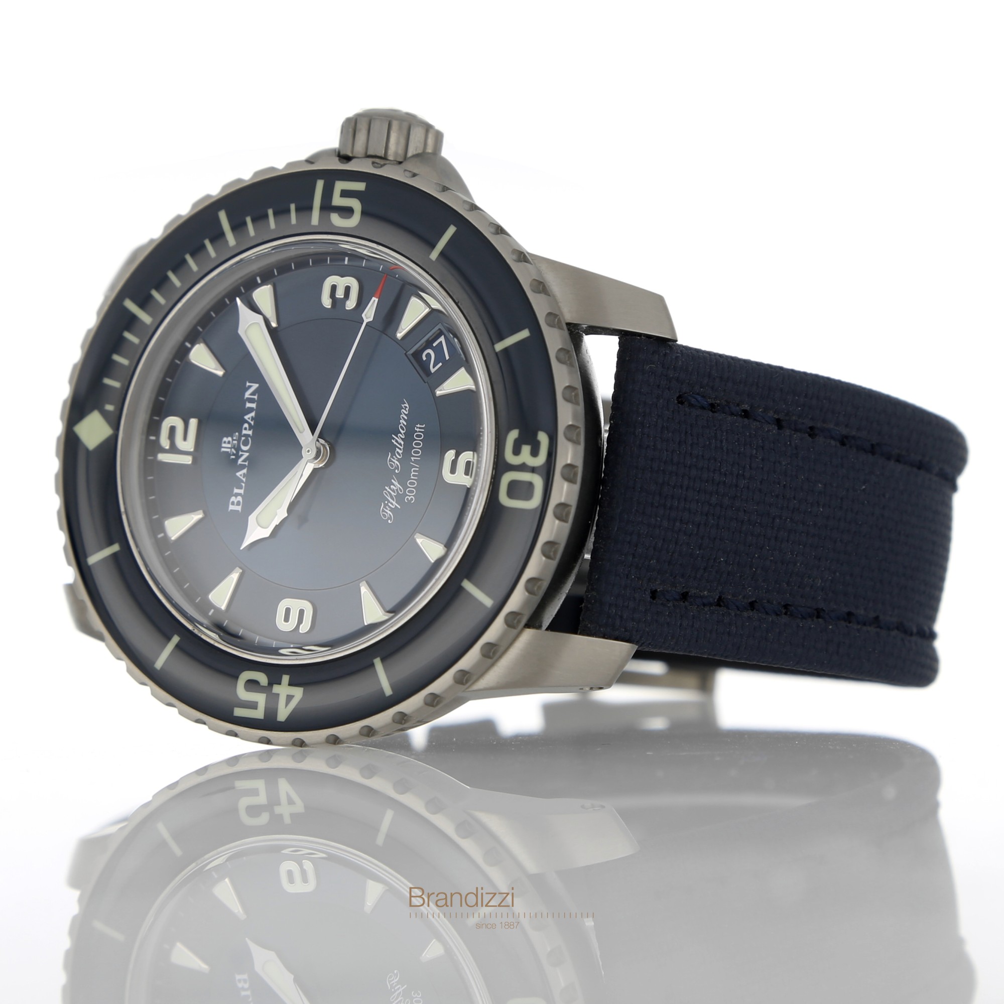 Blancpain Fifty Fathoms Ref. 5015-12B40-52A Like New