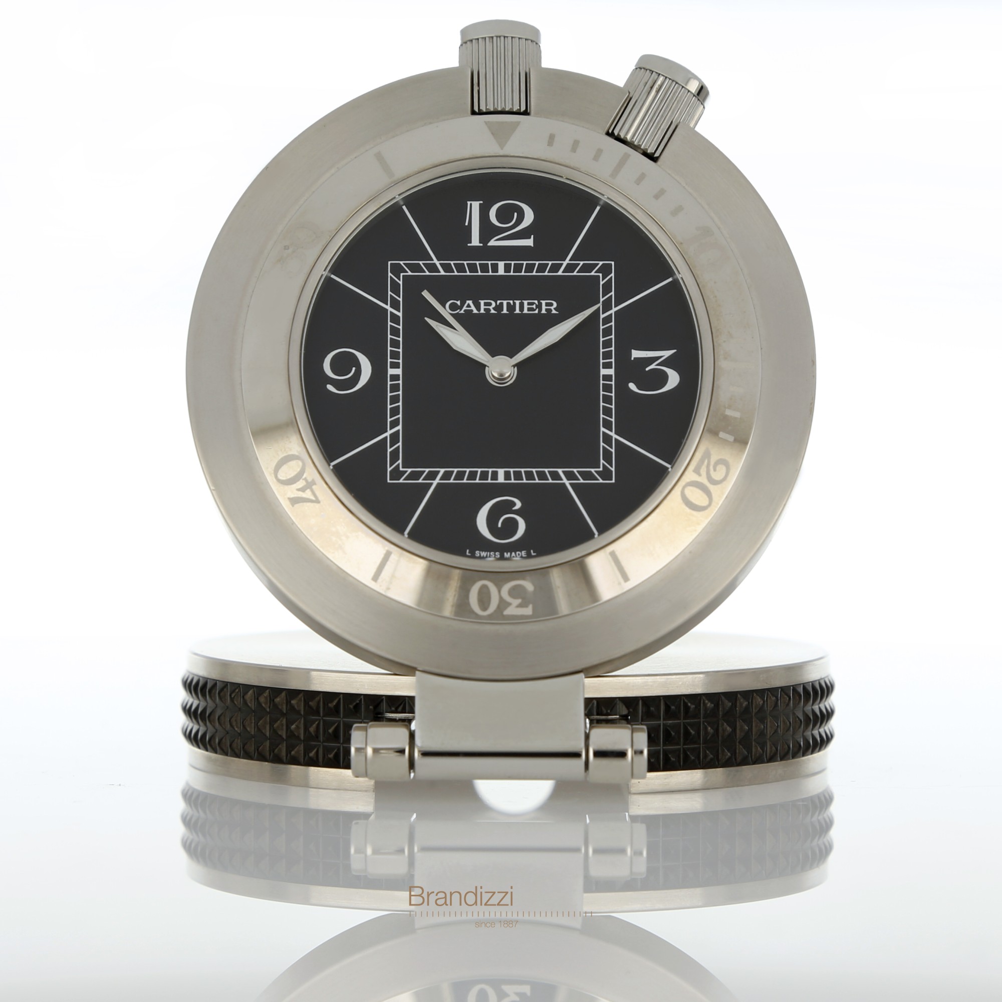 Cartier Pasha Desk Clock Ref. 2876