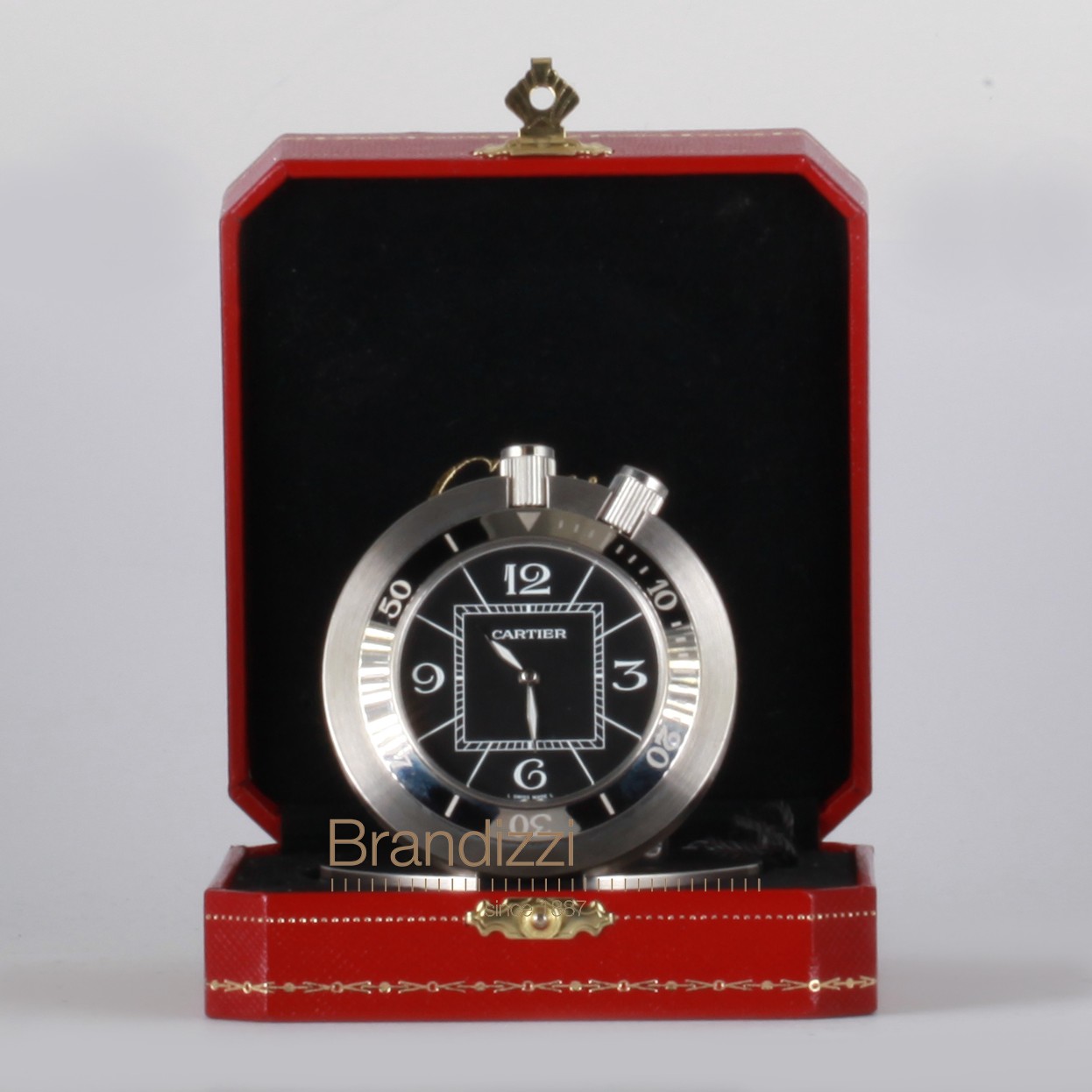 Cartier Pasha Desk Clock Ref. 2876