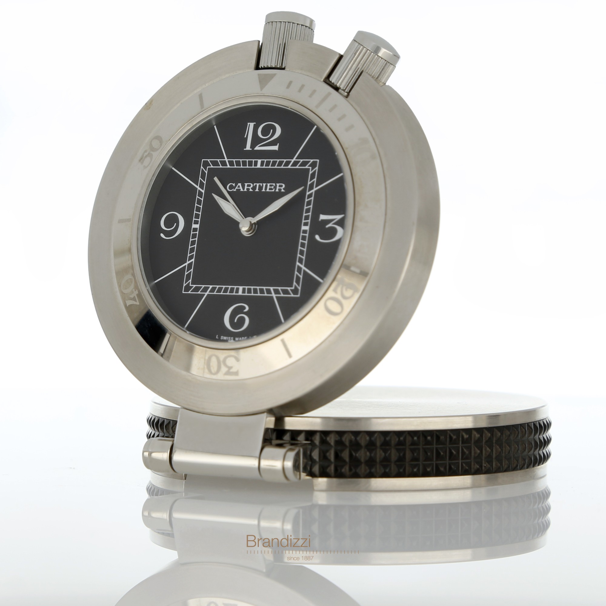 Cartier Pasha Desk Clock Ref. 2876