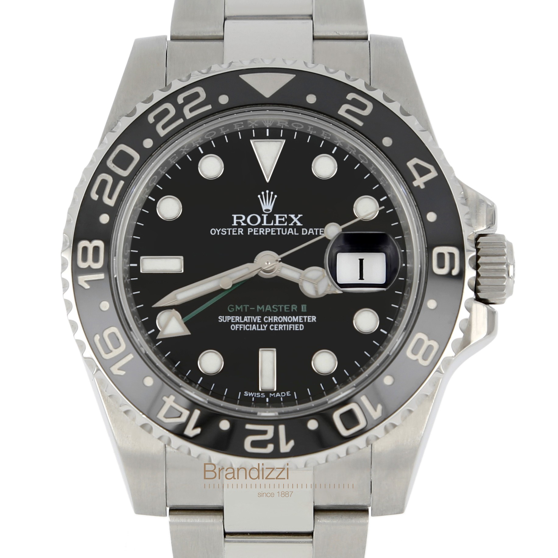 Rolex GMT Master II Ref. 116710LN Chromalight