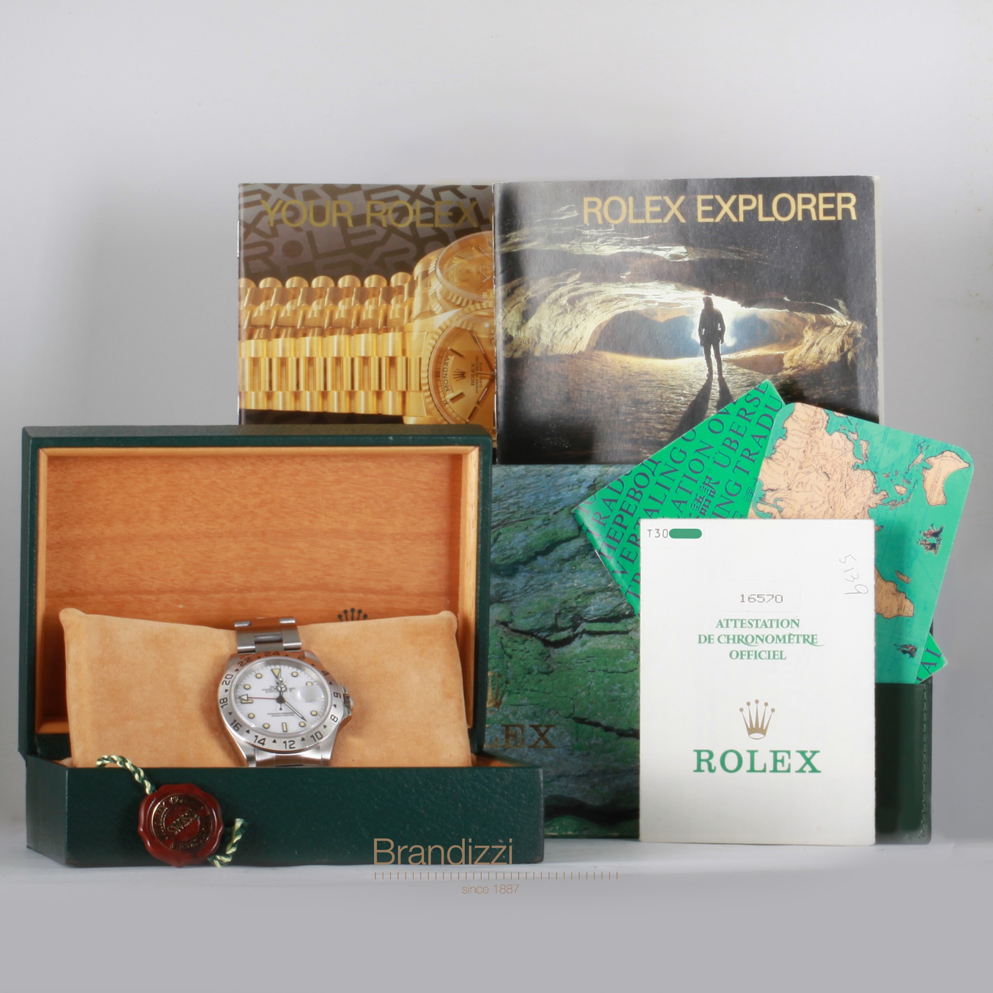 Rolex Explorer II Ref. 16570 Chicchi di Mais