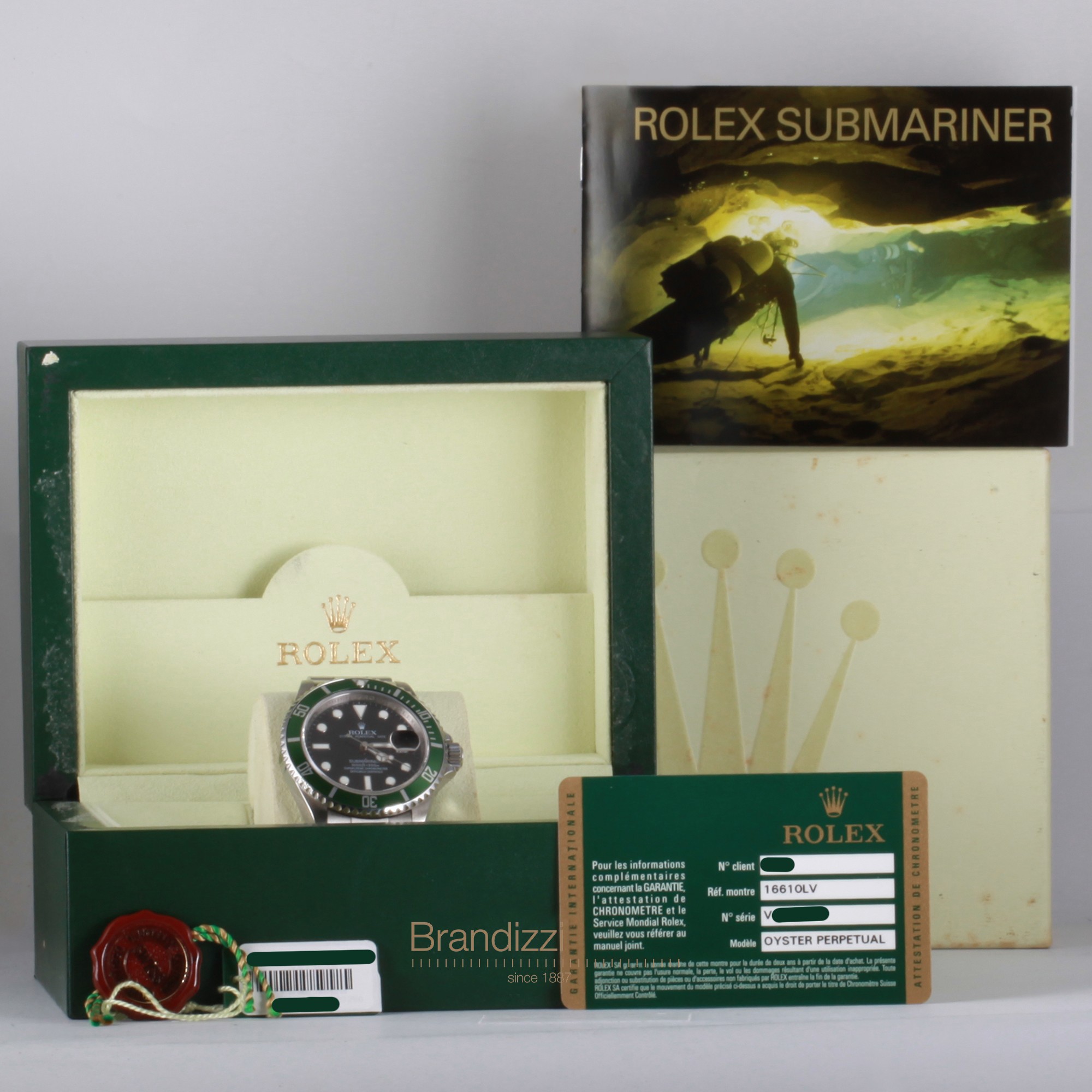 Rolex Submariner Ref. 16610LV RRR