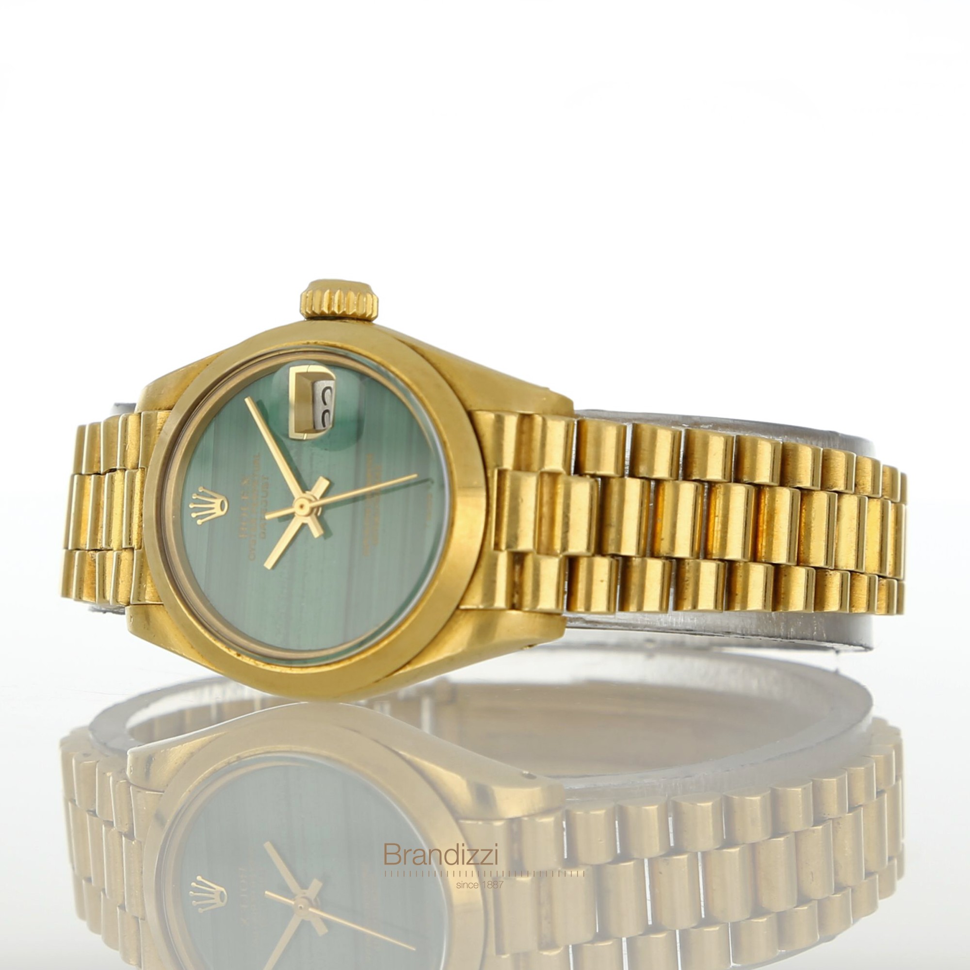 Rolex Date Just Ref. 6916 Malachite Dial