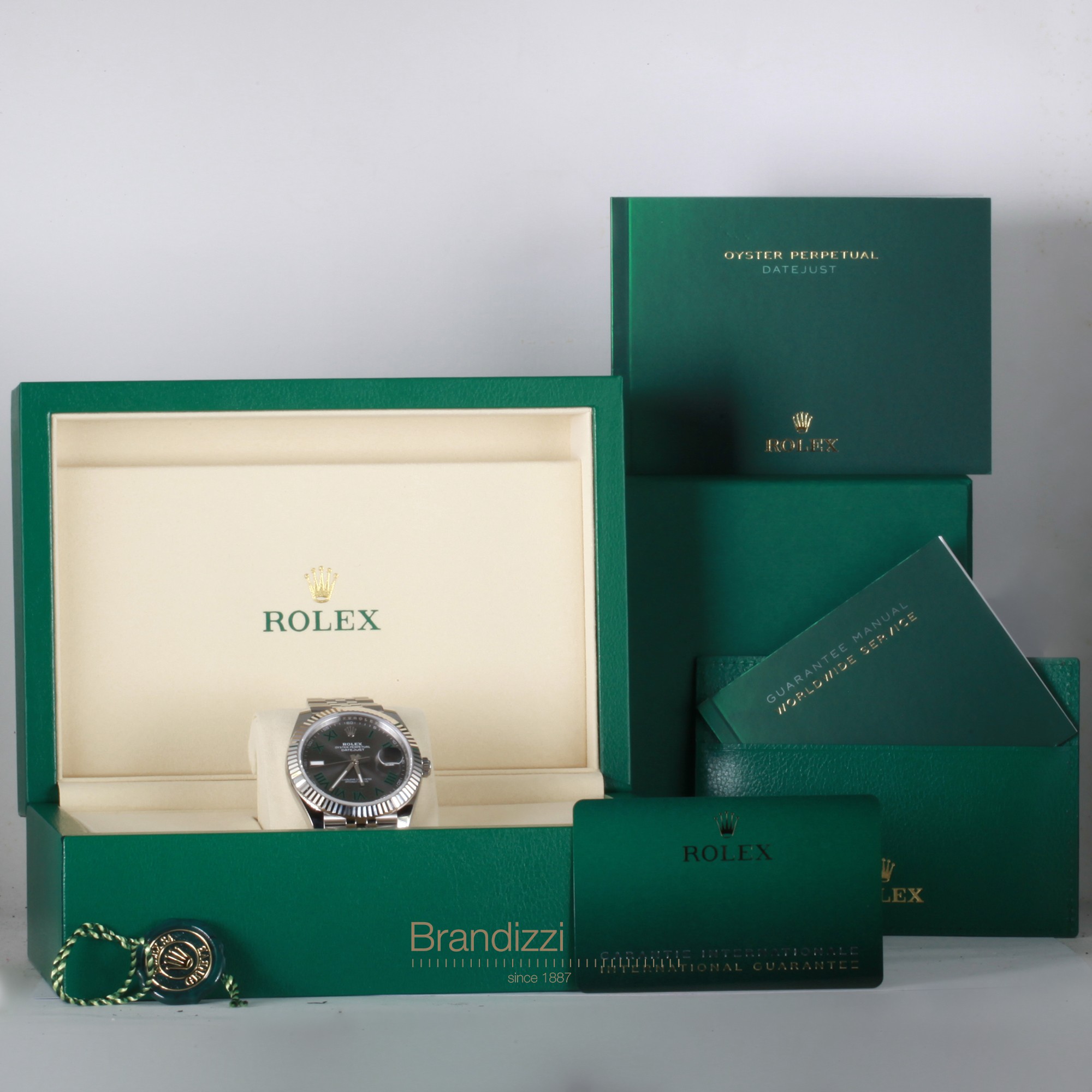 Rolex Date Just Ref. 126334 Wimbledon
