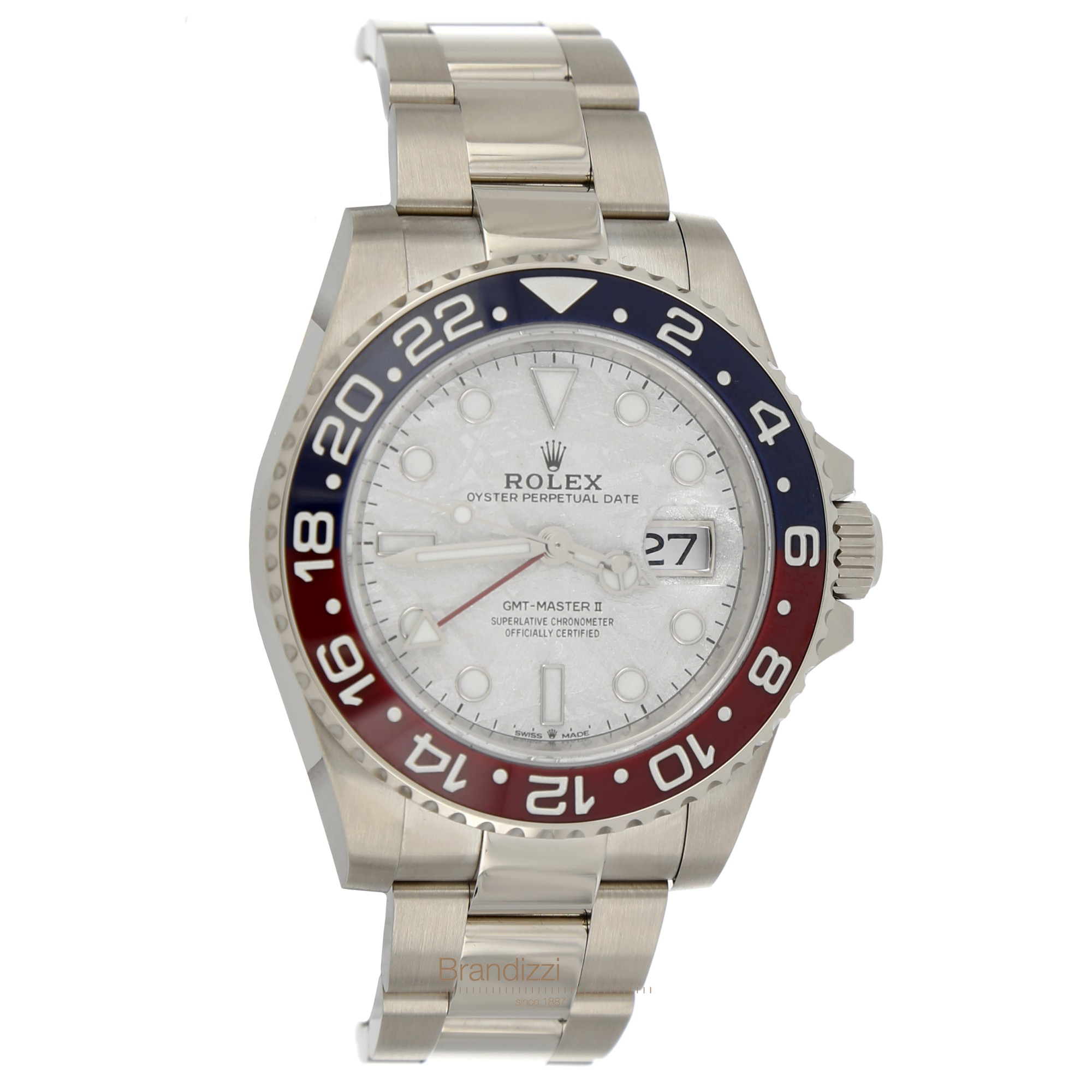 Rolex GMT Master II Ref. 126719BLRO Meteorite