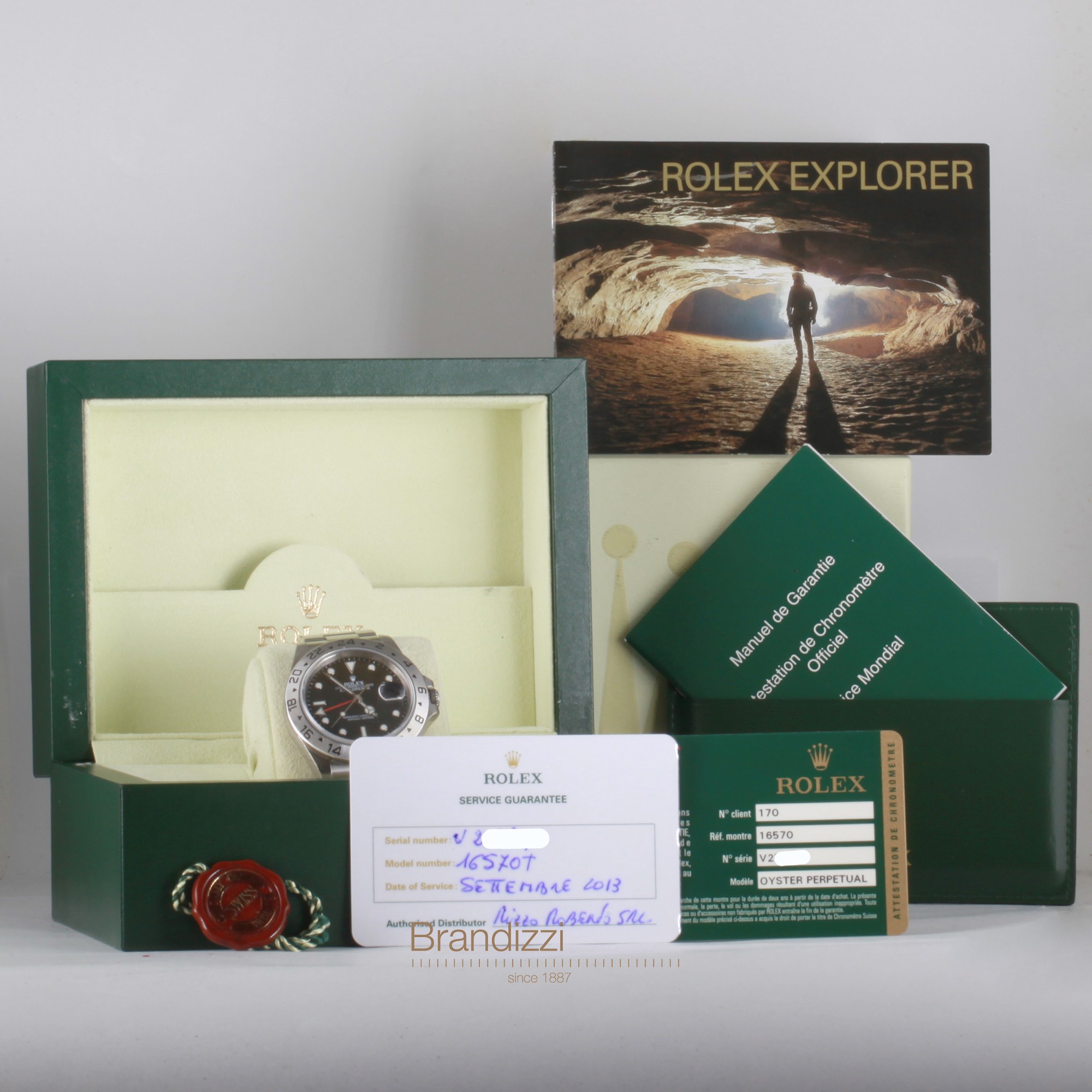 Rolex Explorer II Ref. 16570 Cal. 3186