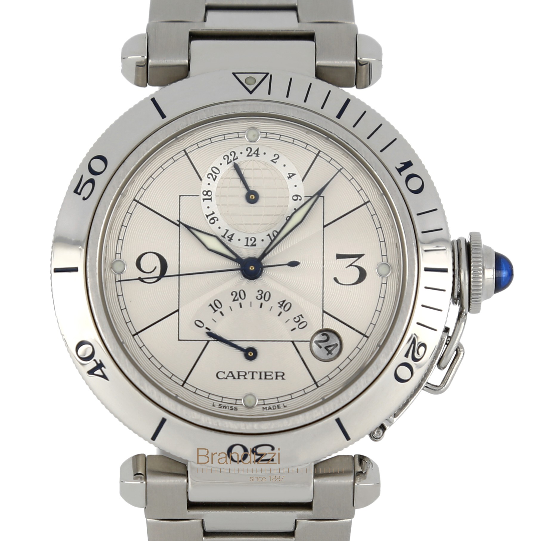 Cartier Pasha GMT Power Reserve Ref. 2388 - W31037H3