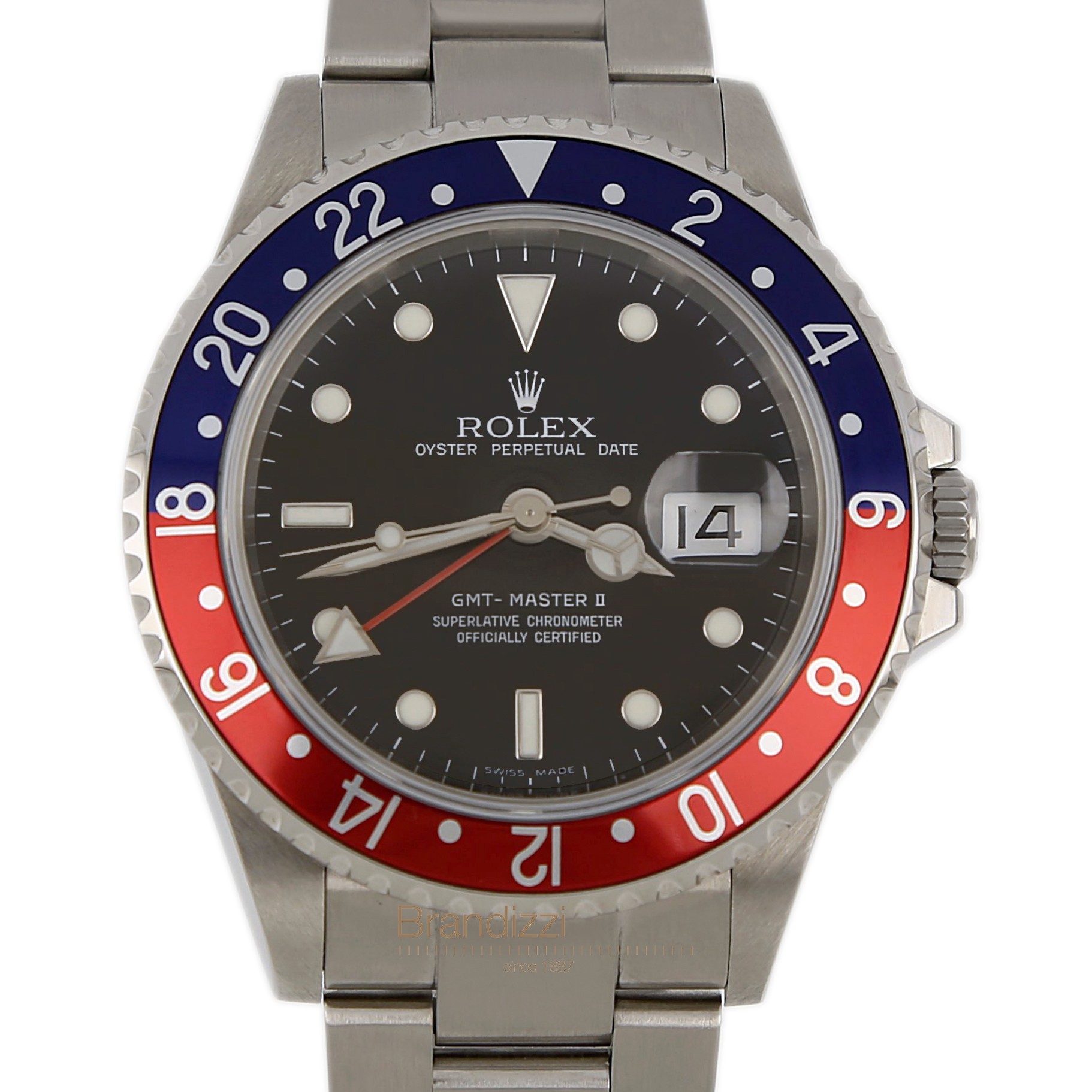 Rolex GMT Master II Ref. 16710BLRO - Rectangular Dial