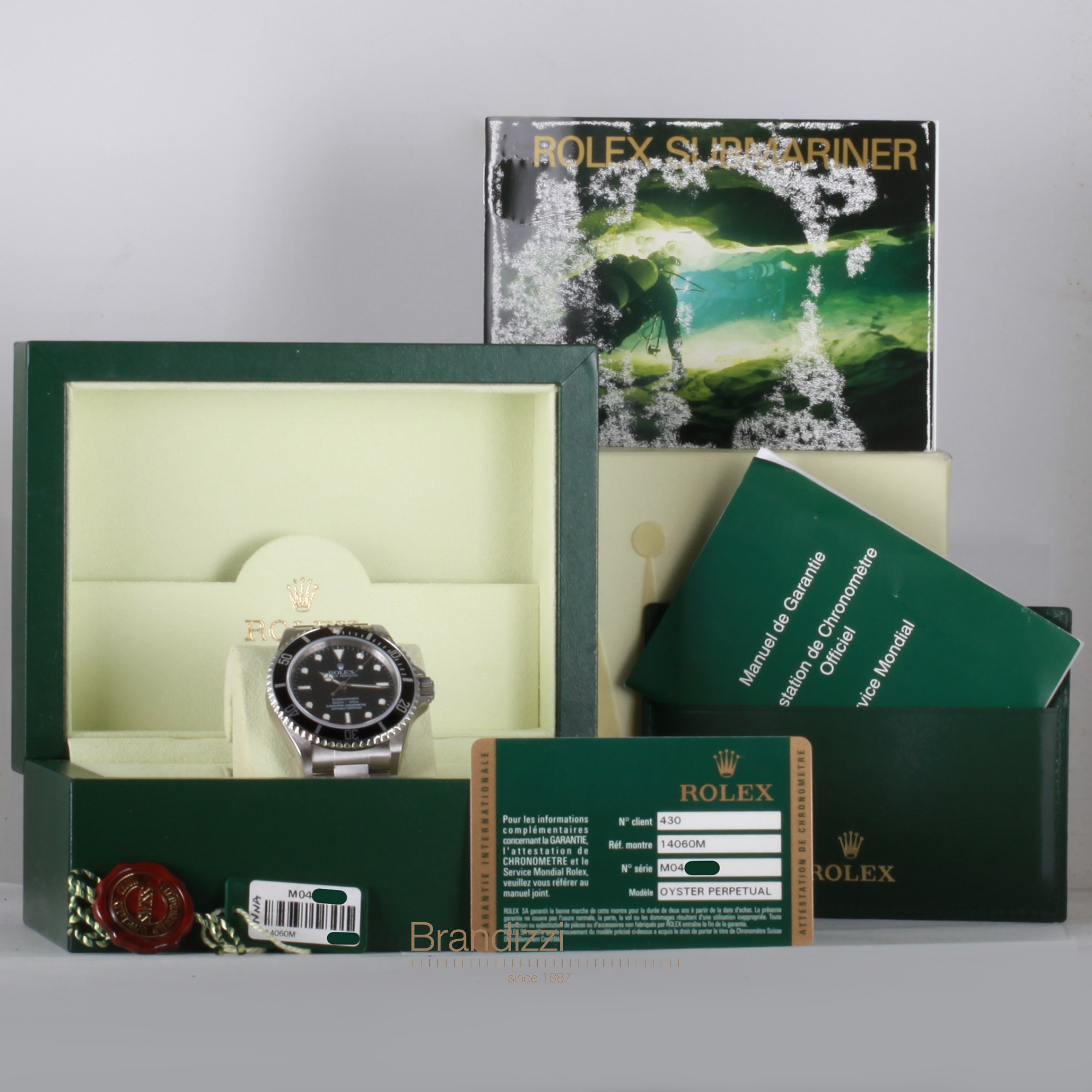 Rolex Submariner Ref. 14060M RRR Like New
