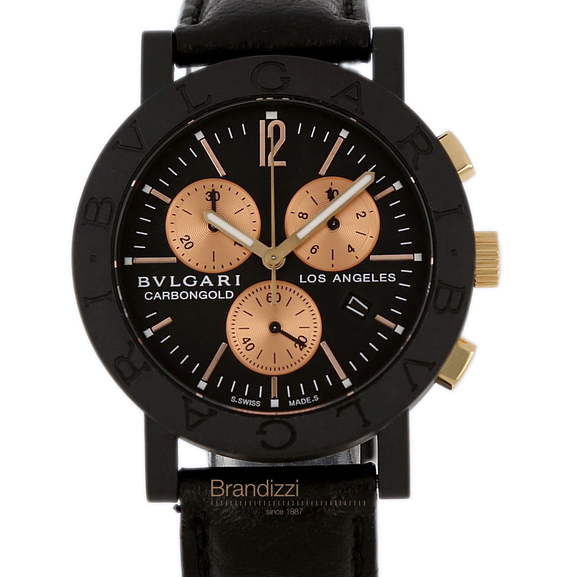 Bulgari Carbongold Ref. BB 38 CL CH Los Angeles