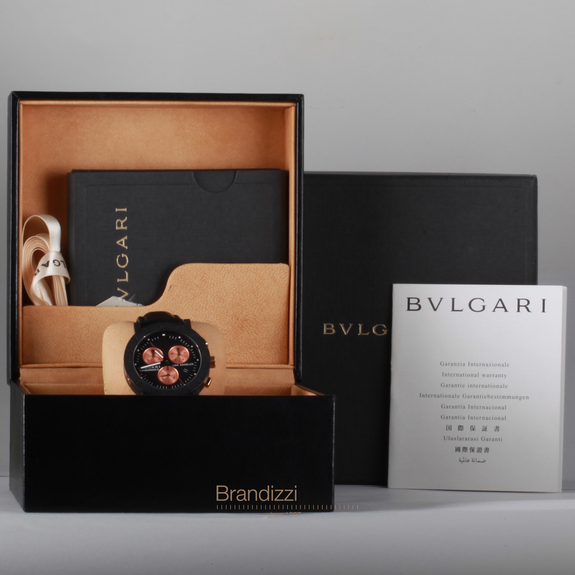 Bulgari Carbongold Ref. BB 38 CL CH Los Angeles