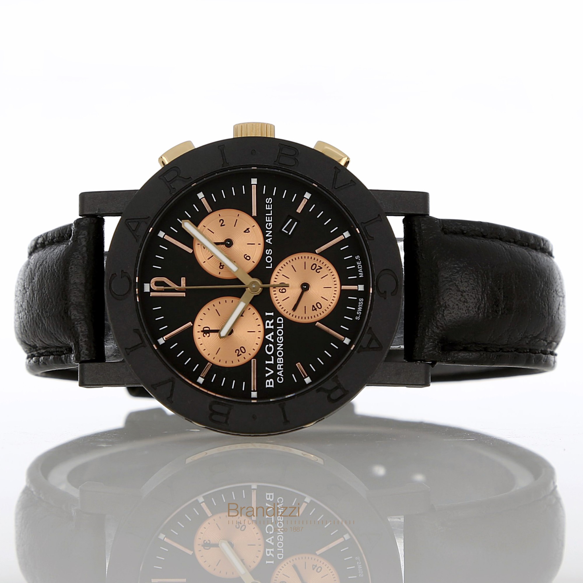 Bulgari Carbongold Ref. BB 38 CL CH Los Angeles
