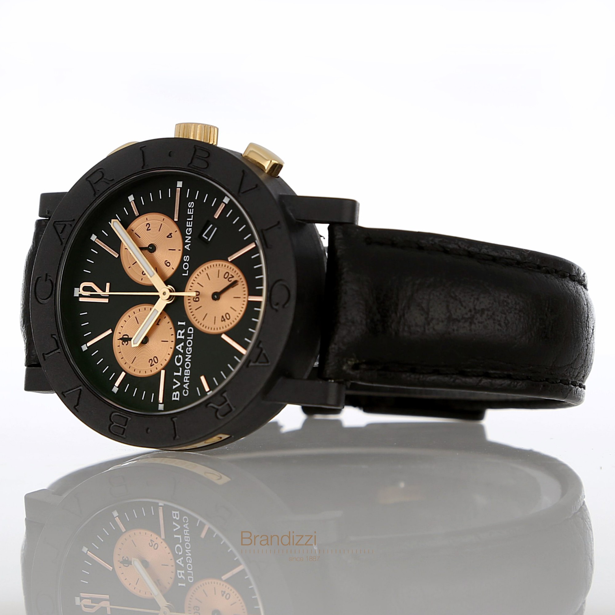 Bulgari Carbongold Ref. BB 38 CL CH Los Angeles