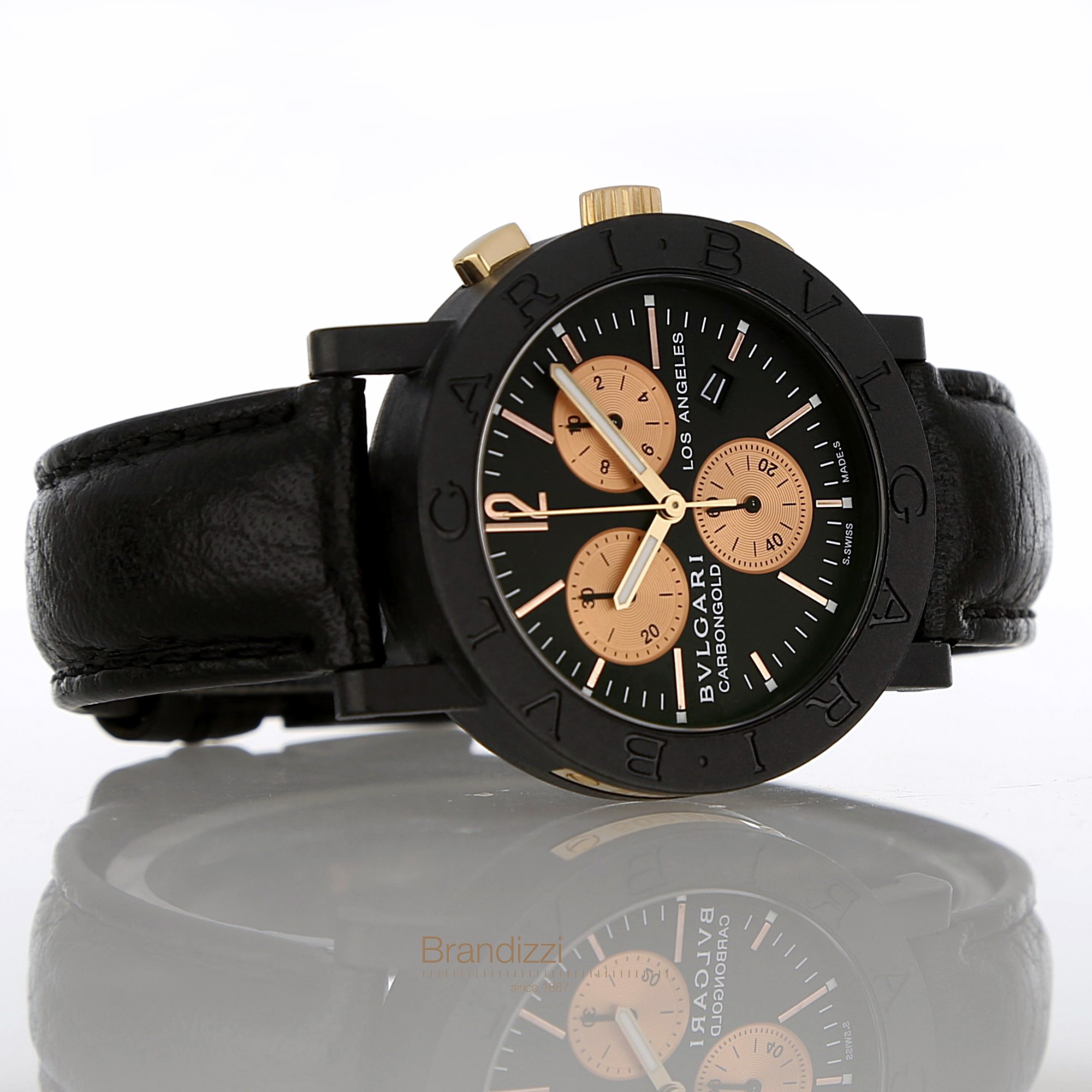 Bulgari Carbongold Ref. BB 38 CL CH Los Angeles