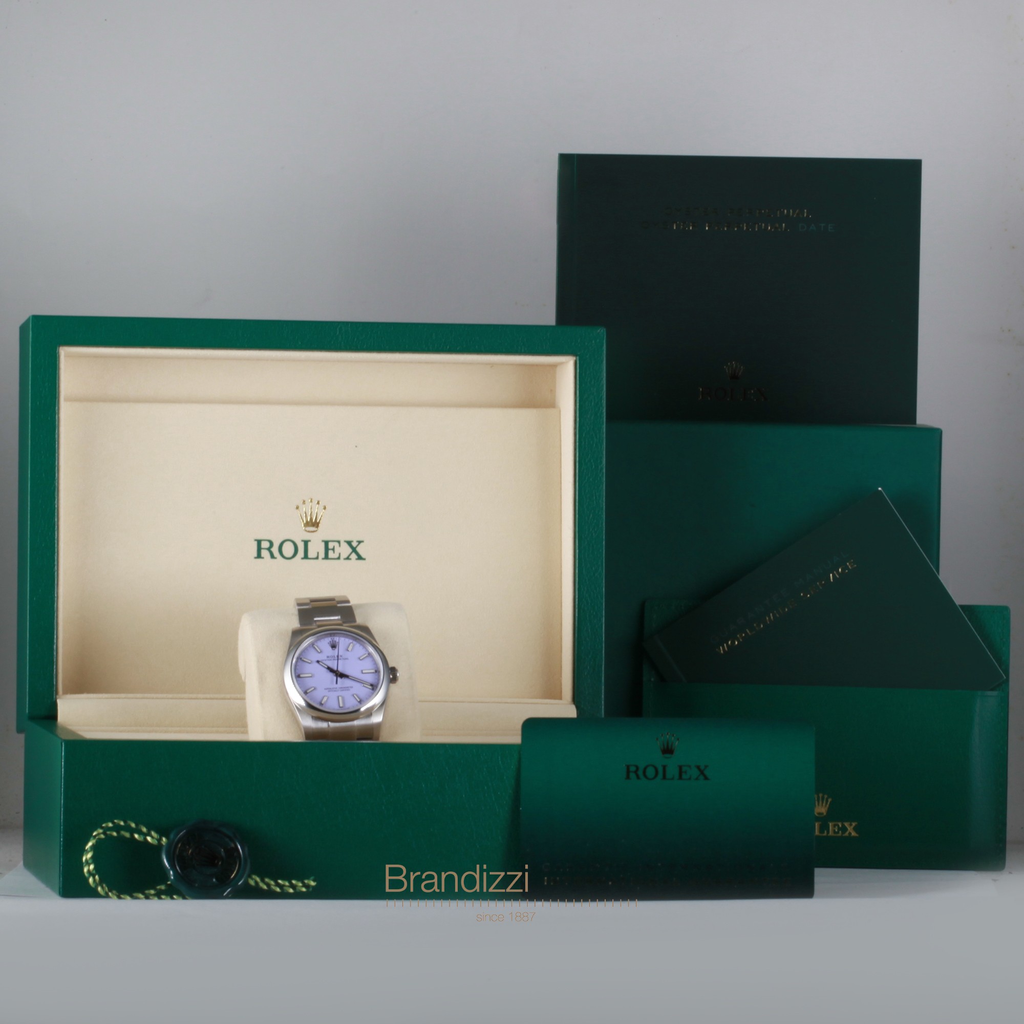 Rolex Oyster Perpetual Ref. 124200 Lavender Dial