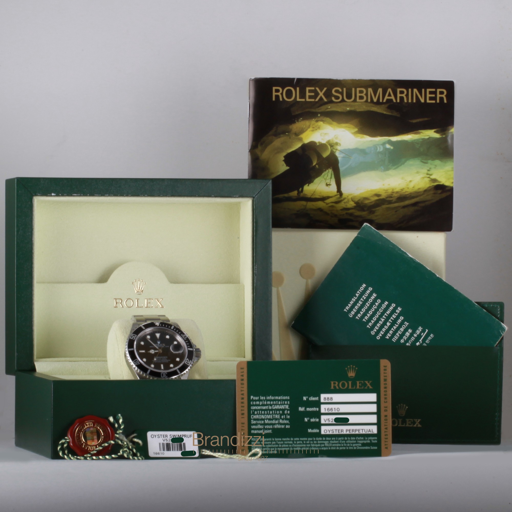 Rolex Submariner Ref. 16610 RRR