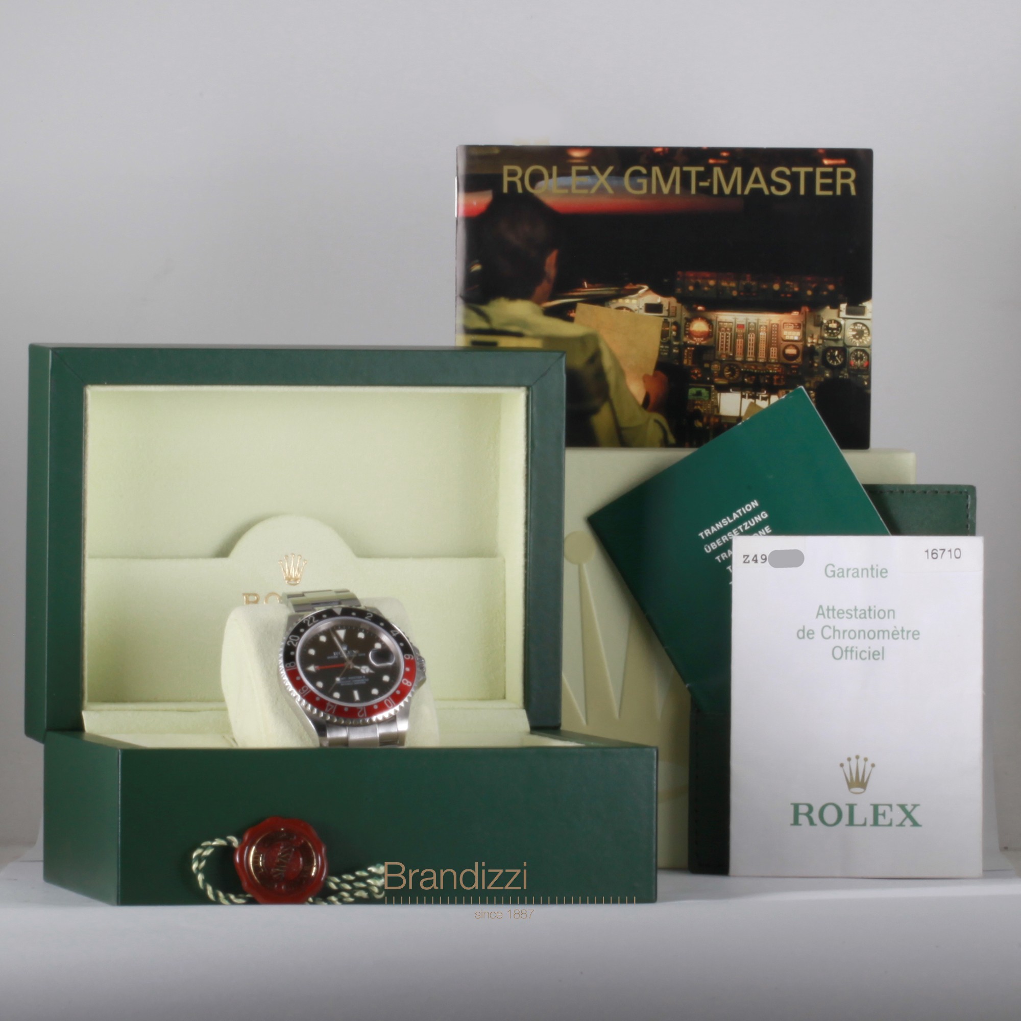Rolex GMT Master II Ref. 16710 Rectangular Dial