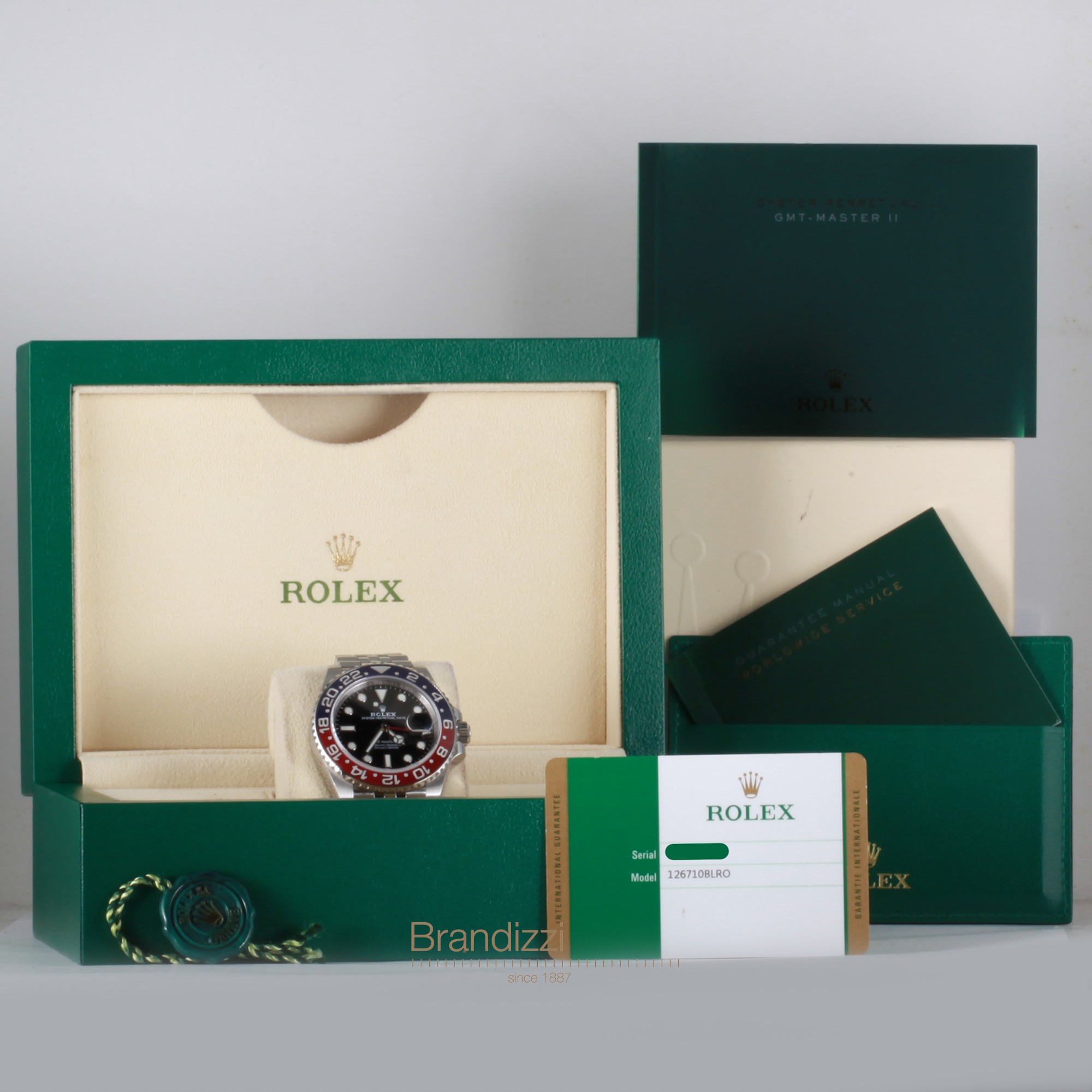Rolex GMT Master II Ref. 126710BLRO