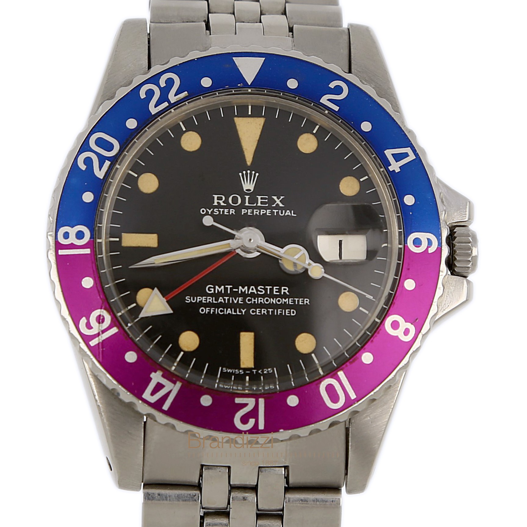 Rolex GMT Master Ref. 1675 Long E - Fucsia Bazel