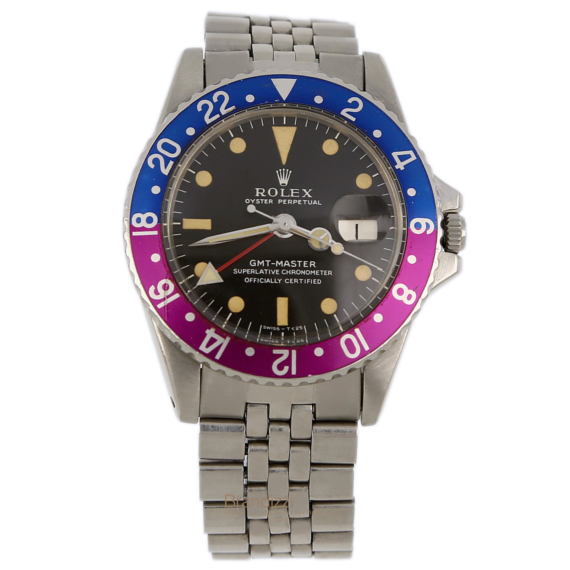 Rolex GMT Master Ref. 1675 Long E - Fucsia Bazel