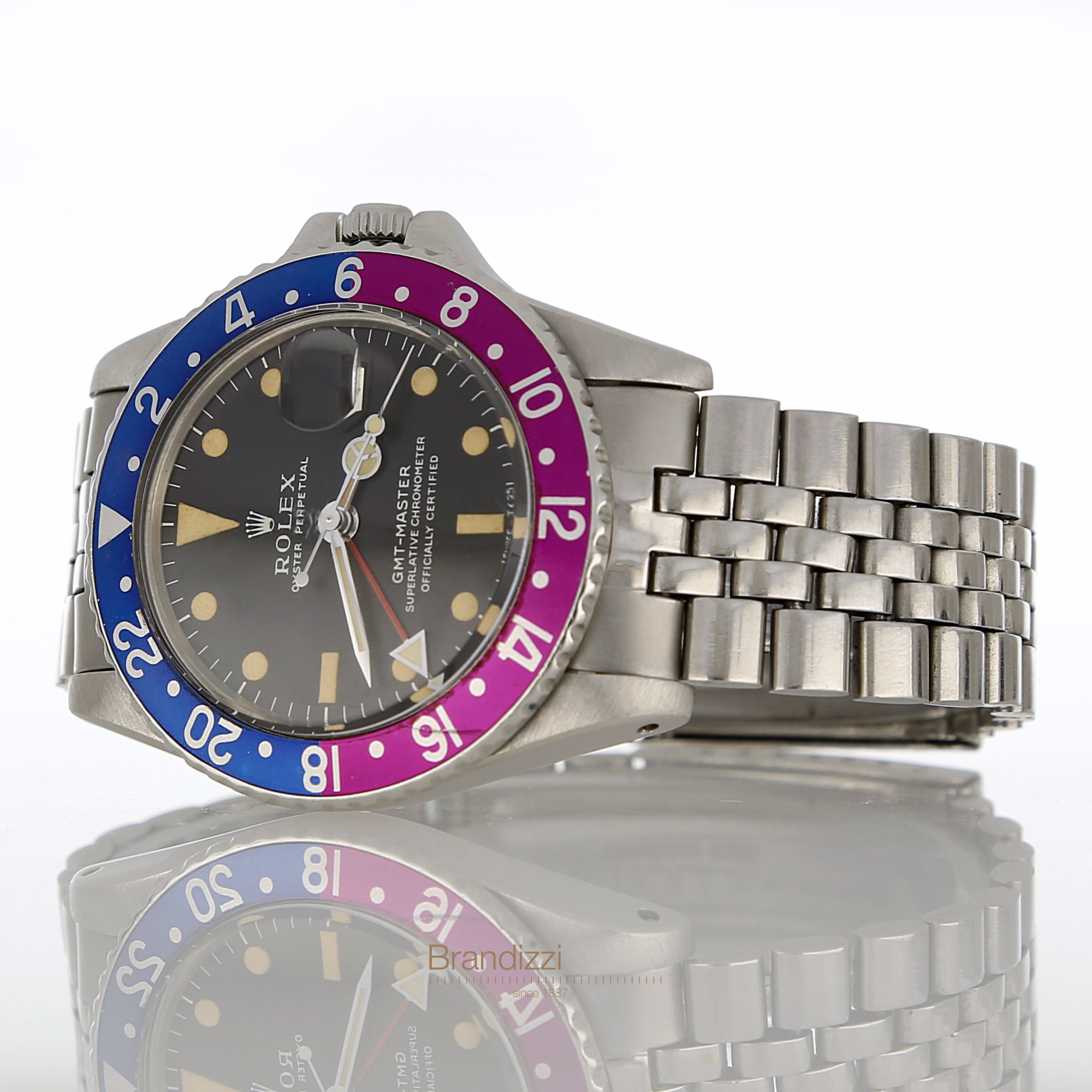 Rolex GMT Master Ref. 1675 Long E - Fucsia Bazel