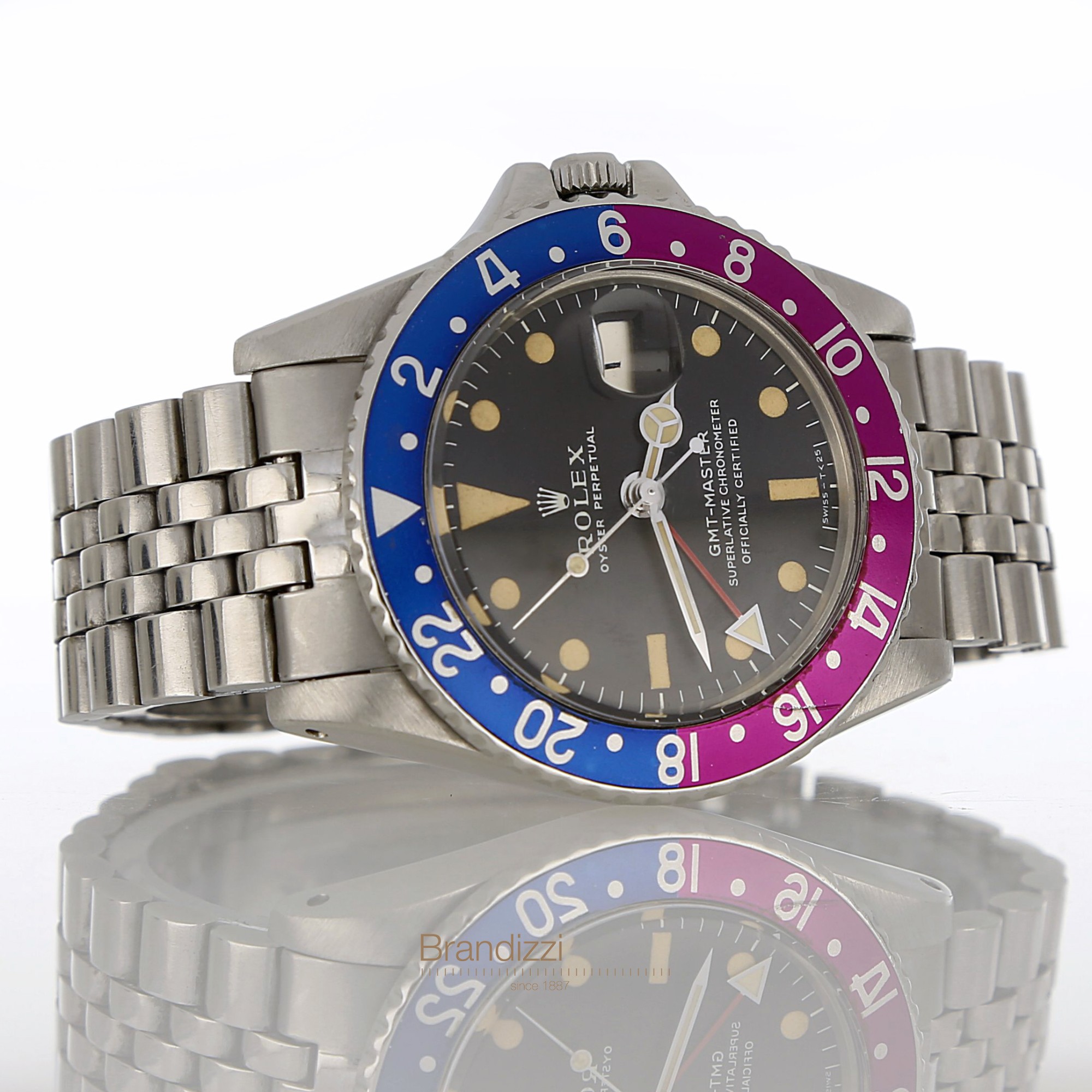 Rolex GMT Master Ref. 1675 Long E - Fucsia Bazel